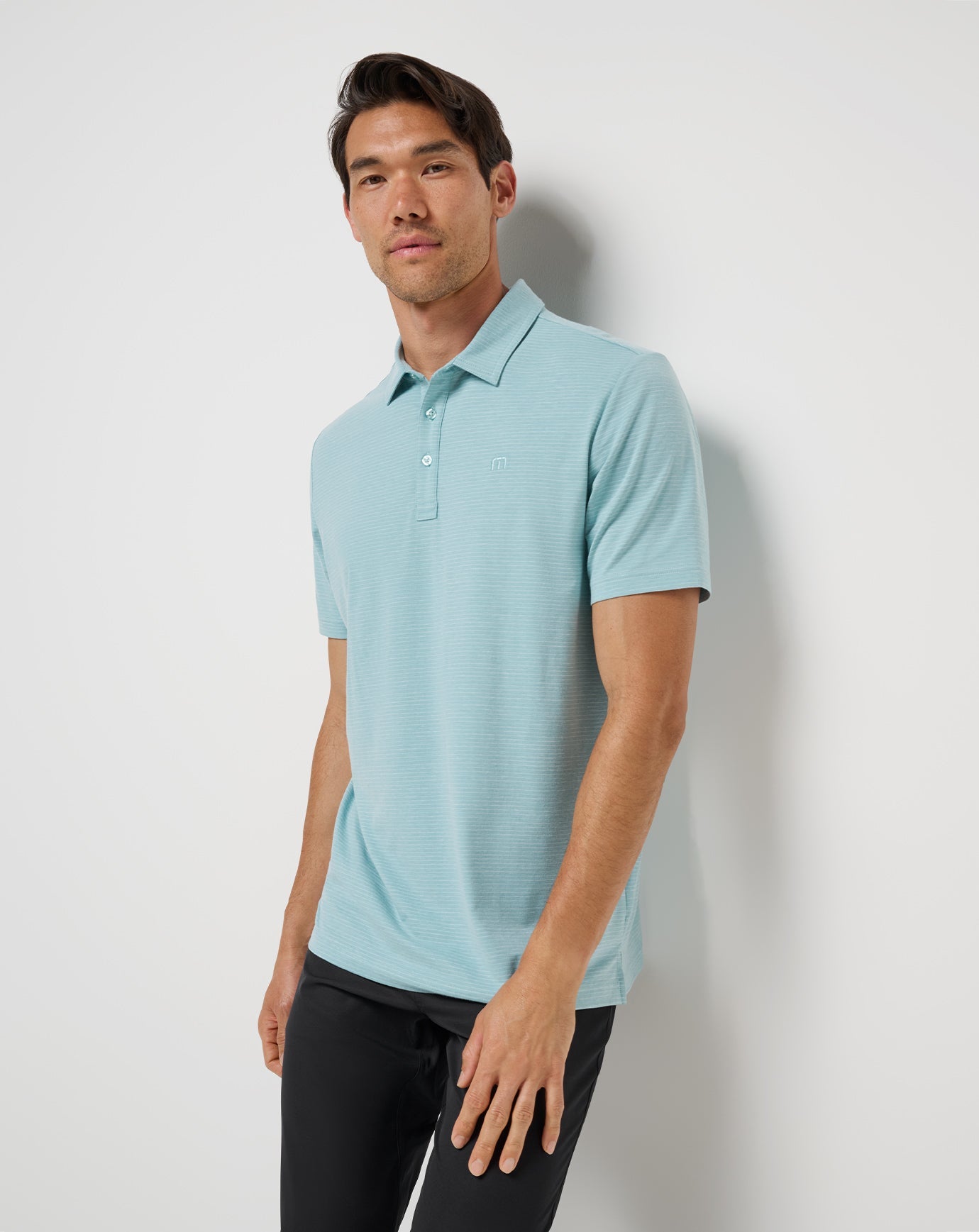 TravisMathew The Heater Polo - Heather Cameo