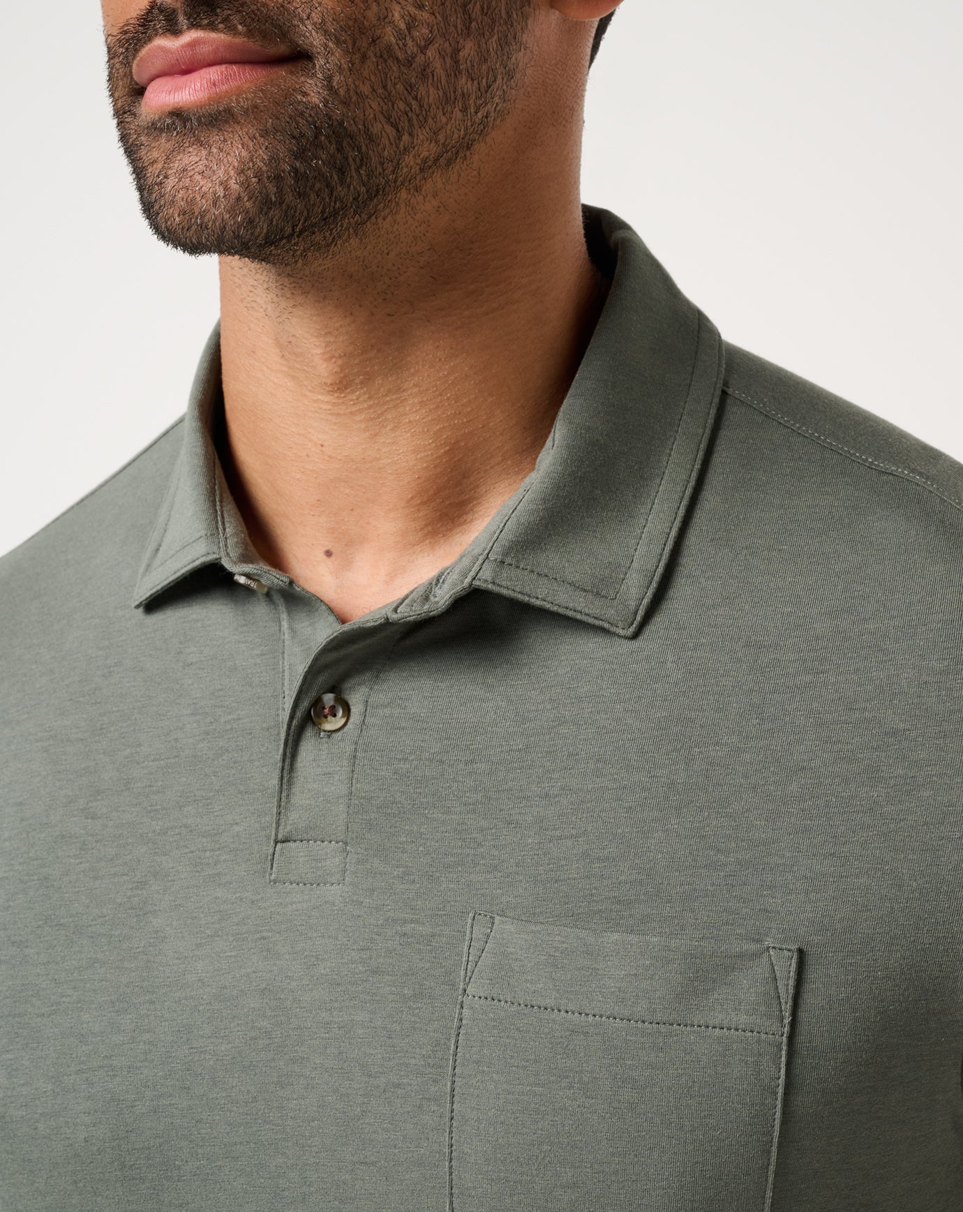 TravisMathew The Cloud Polo - Dark Olive