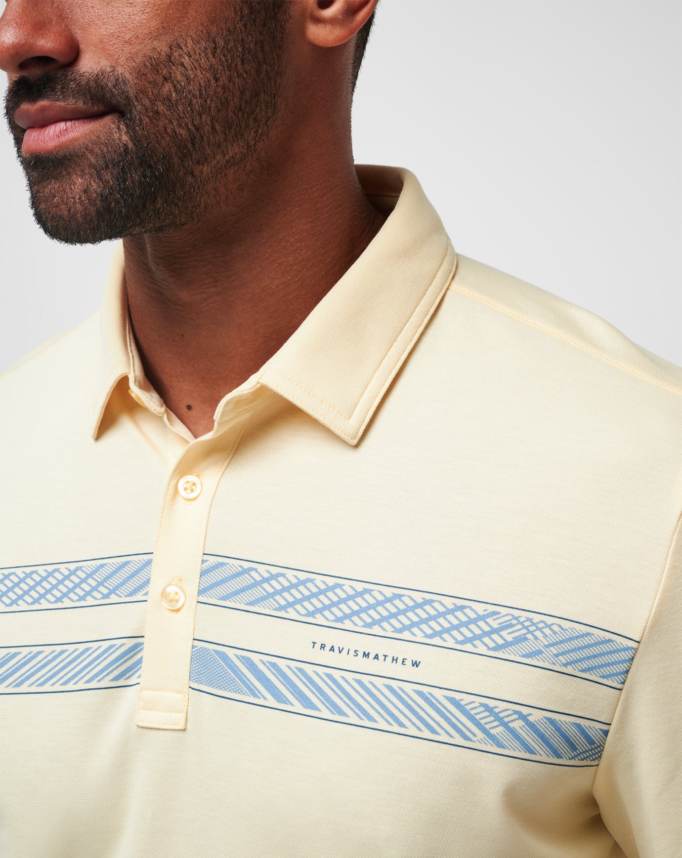 TravisMathew Jetty Jumper Polo - French Vanilla
