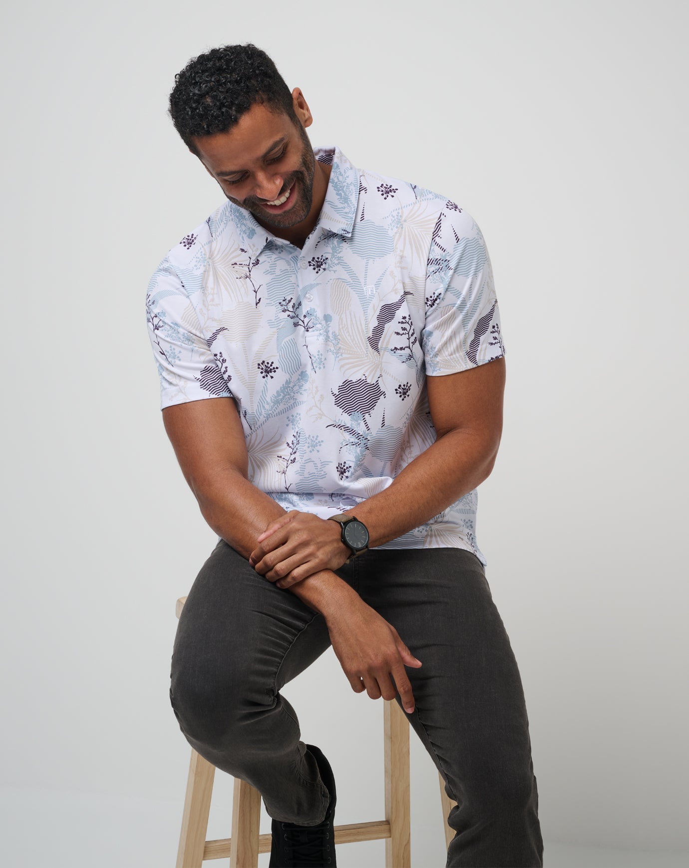 TravisMathew Tropical Fusion Polo - White