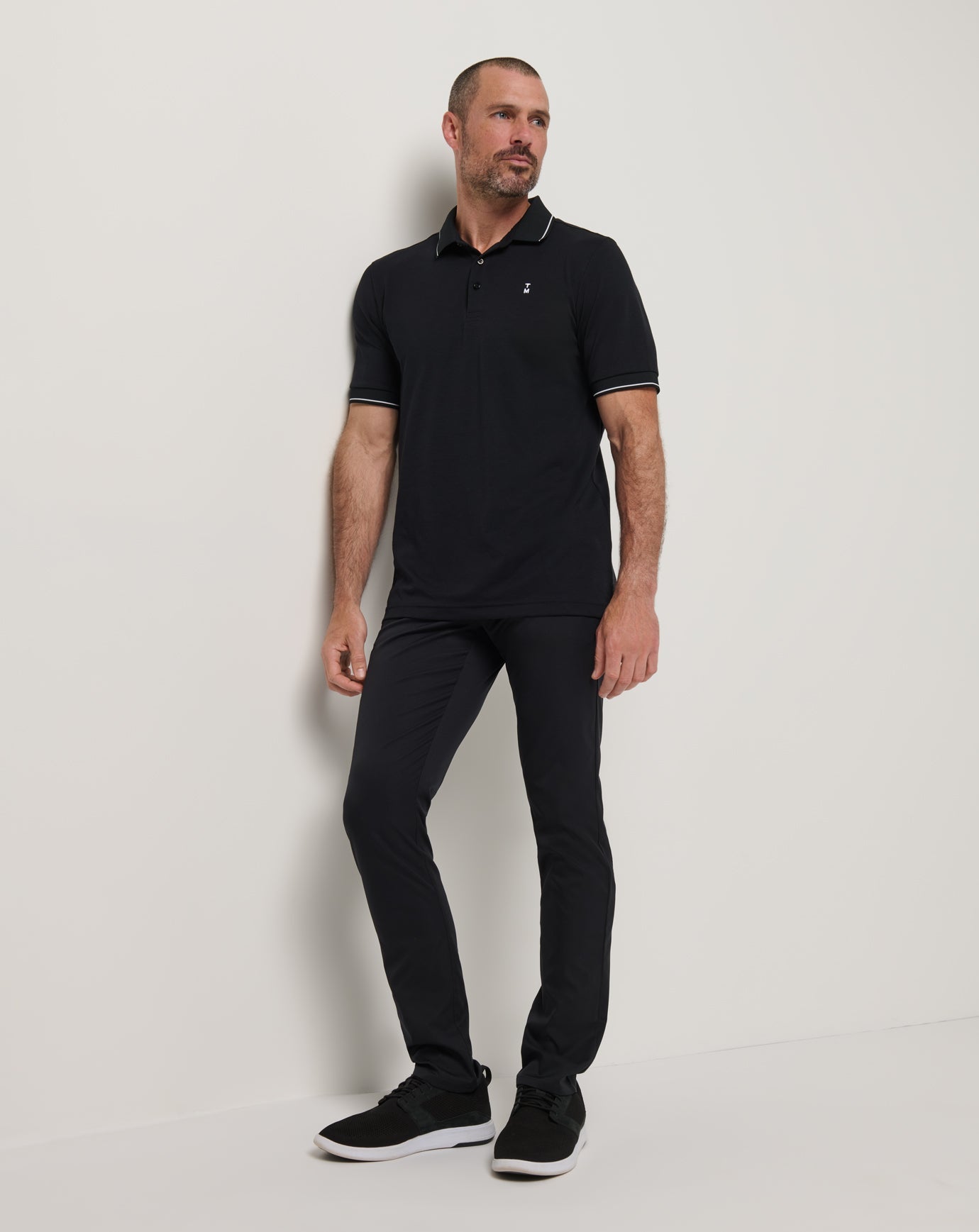 TravisMathew Happier Hour Polo - Black