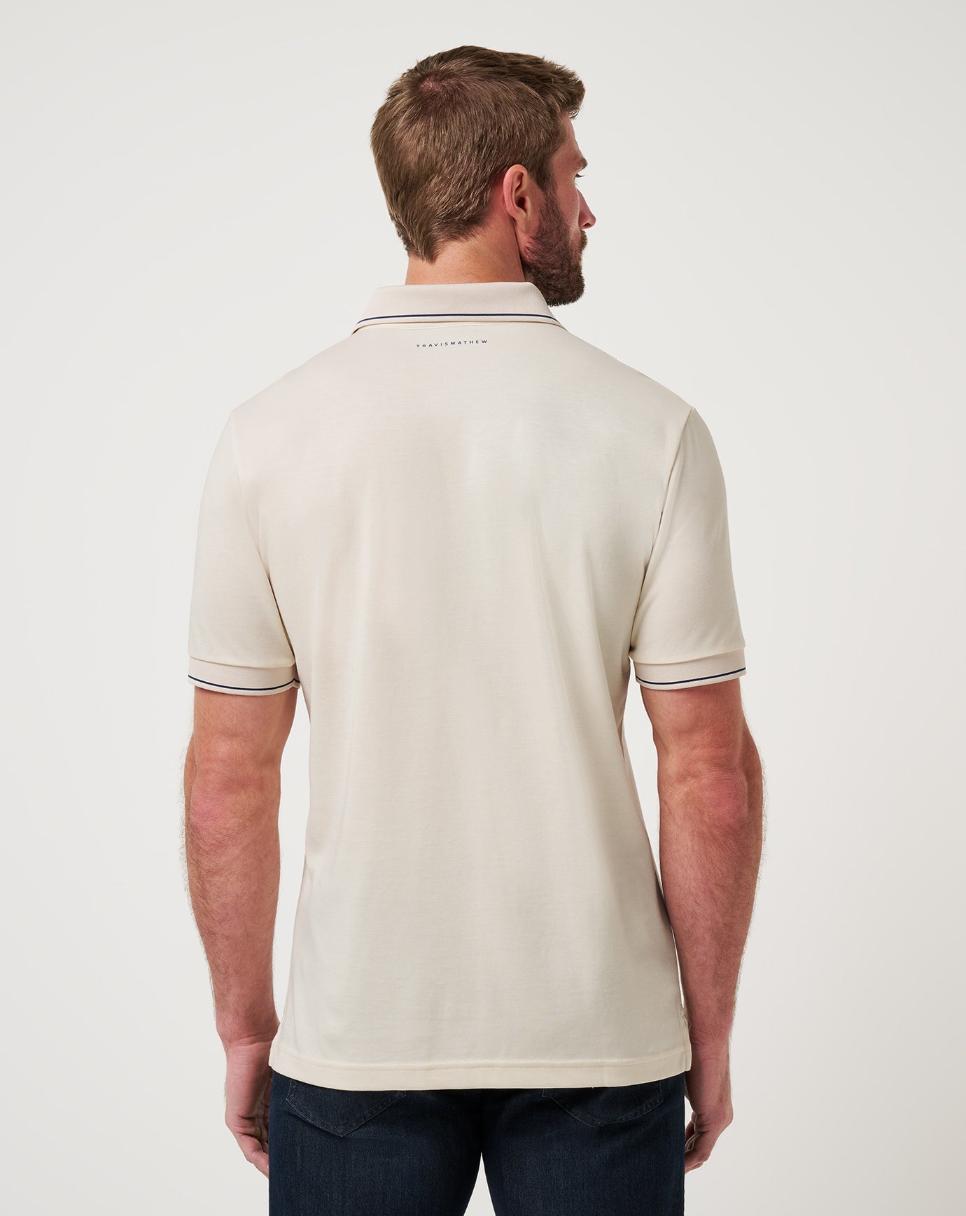 TravisMathew Happier Hour Polo - Birch