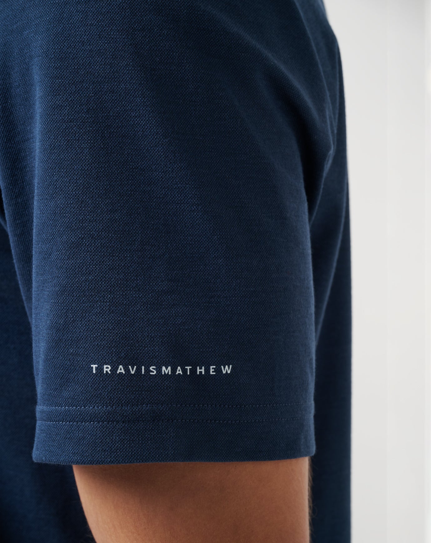TravisMathew Cleveland Guardians Playoff Pitch Polo - Navy
