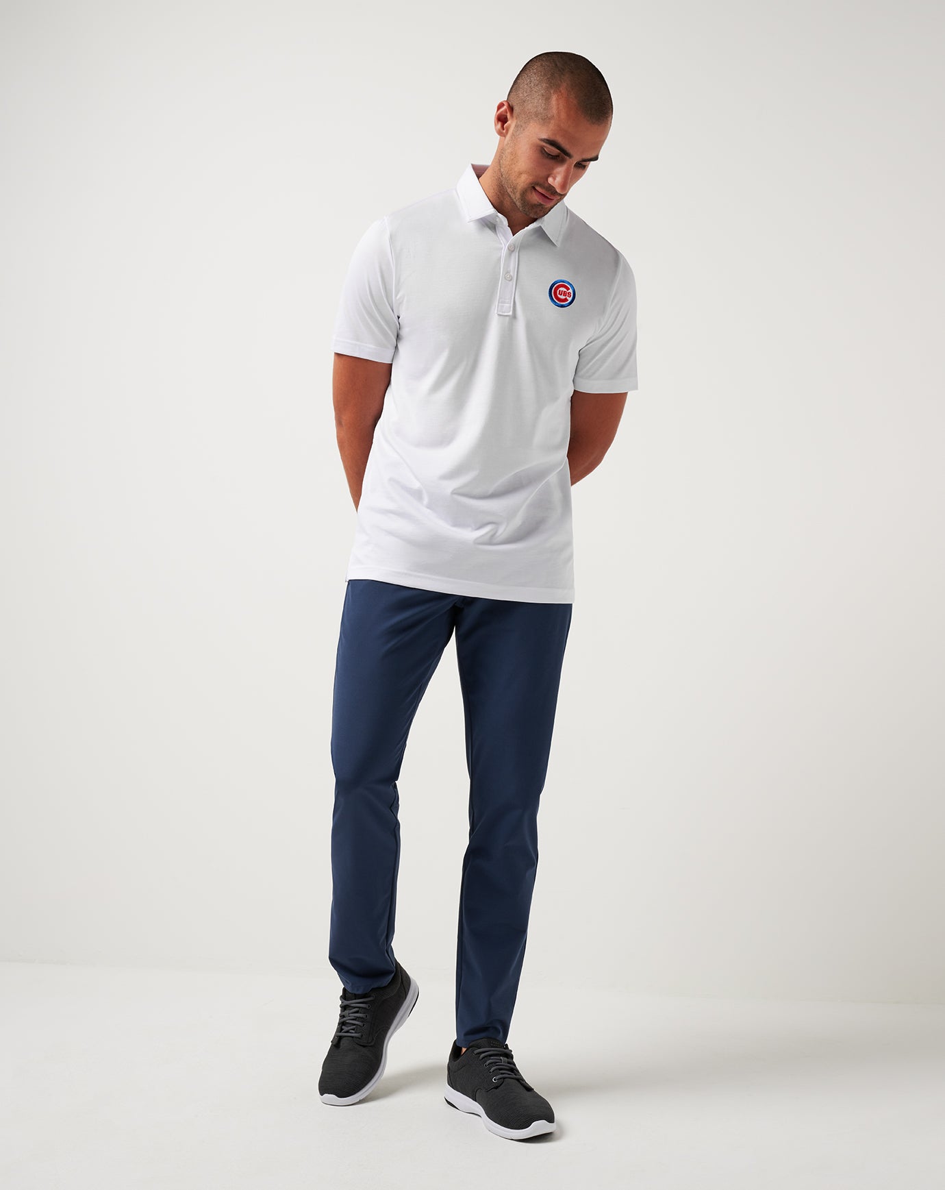 TravisMathew Chicago Cubs The Zinna Polo - White