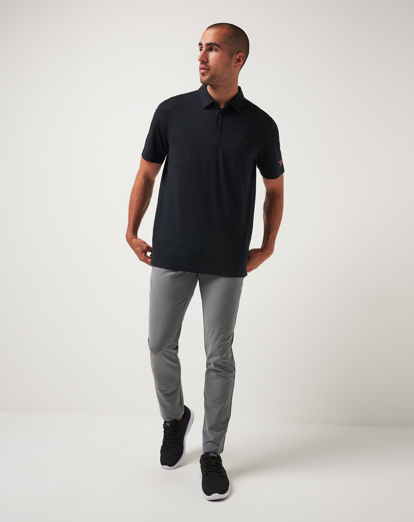 TravisMathew Arizona Diamondbacks The Heater Polo - Black