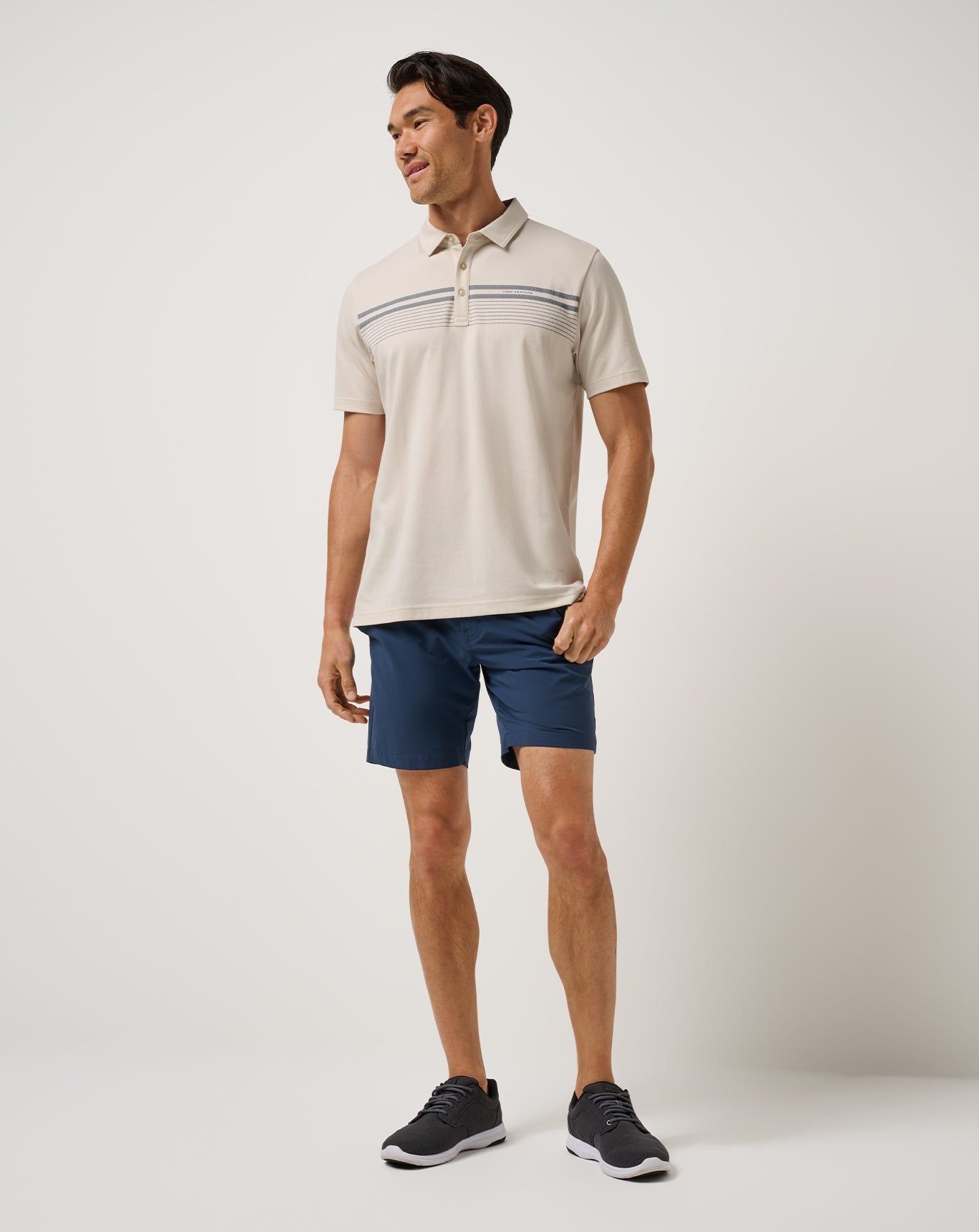 TravisMathew Cathedral Polo - Moonbeam