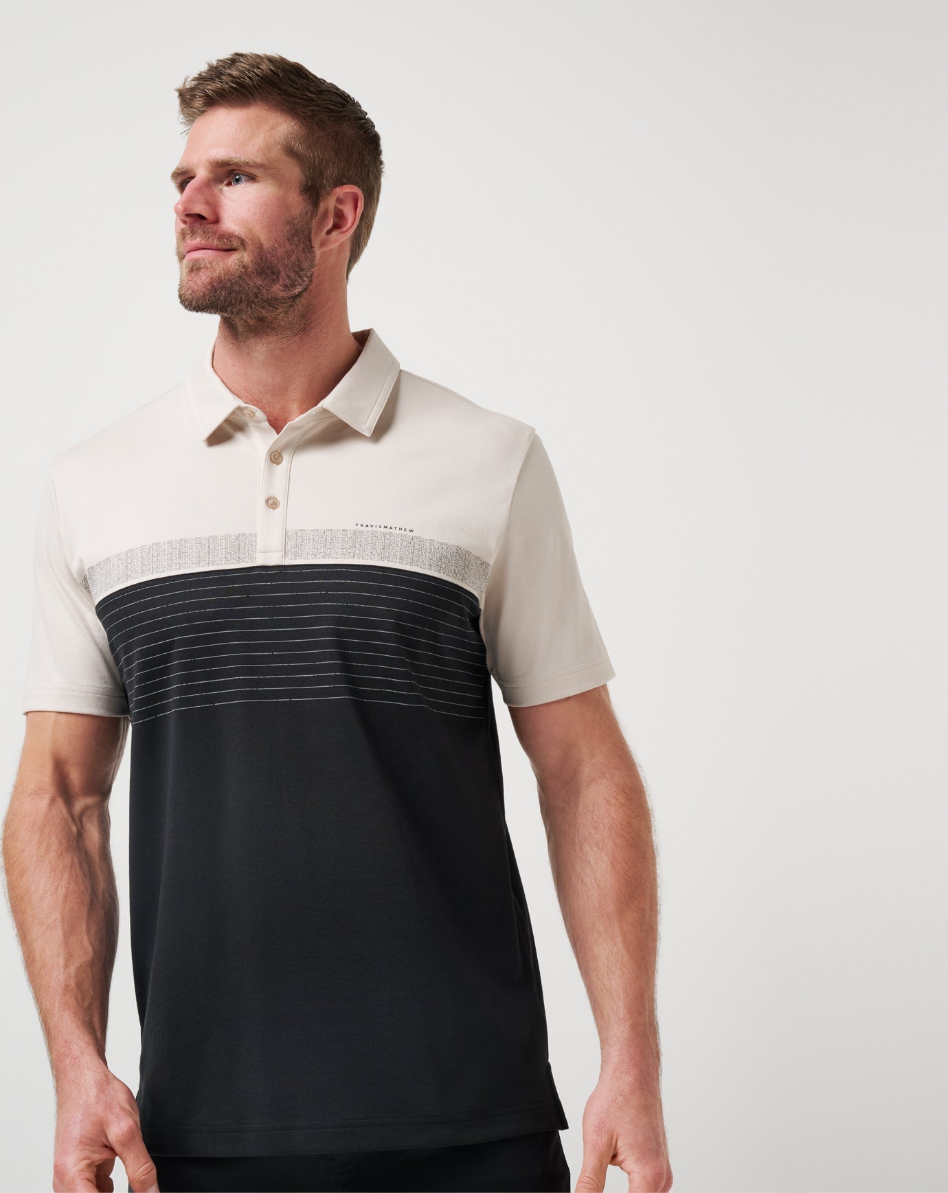 TravisMathew Hang Glide Polo - Italian Sand