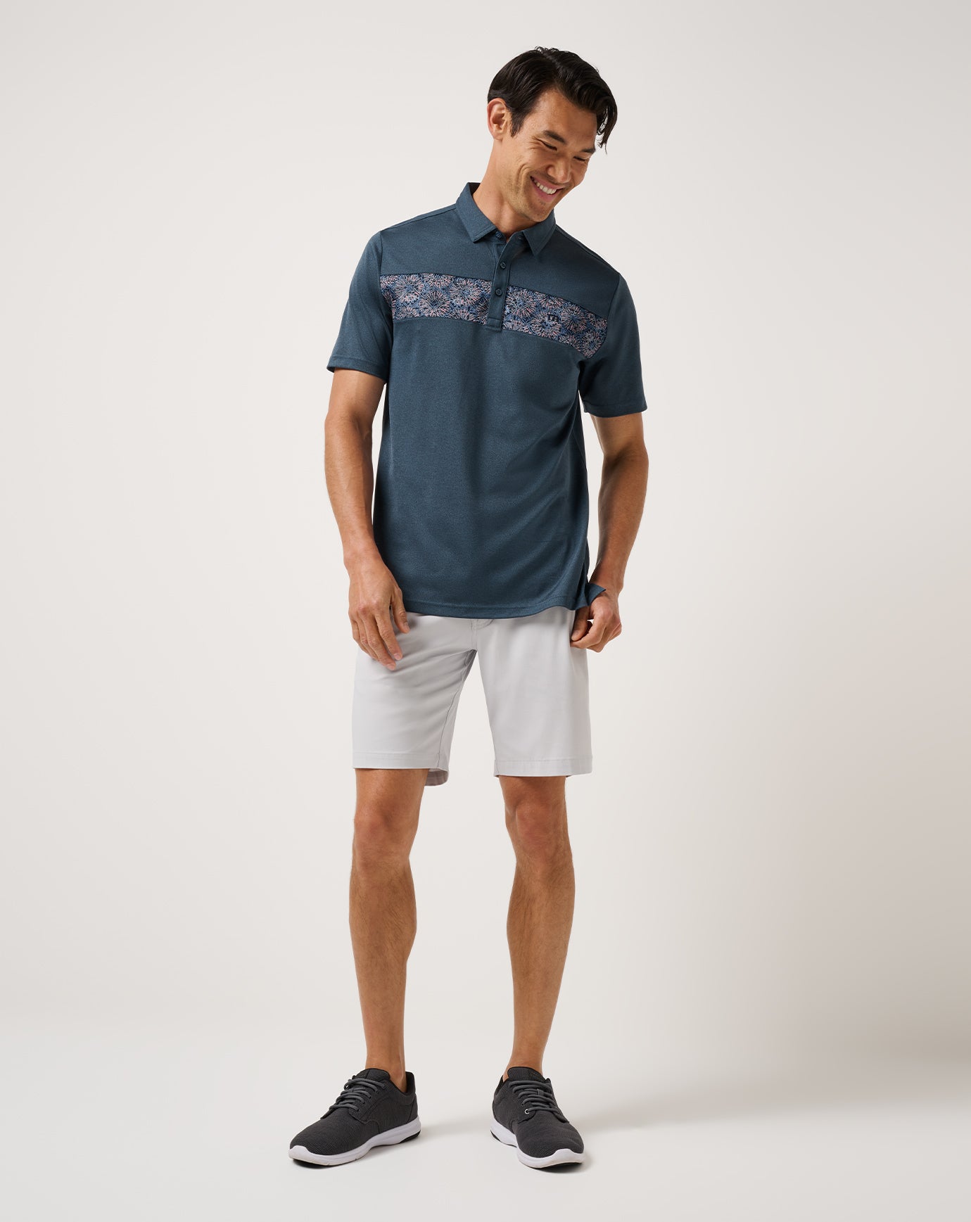 TravisMathew Good Good Acropolis Polo - Mood Indigo/Vintage Indigo