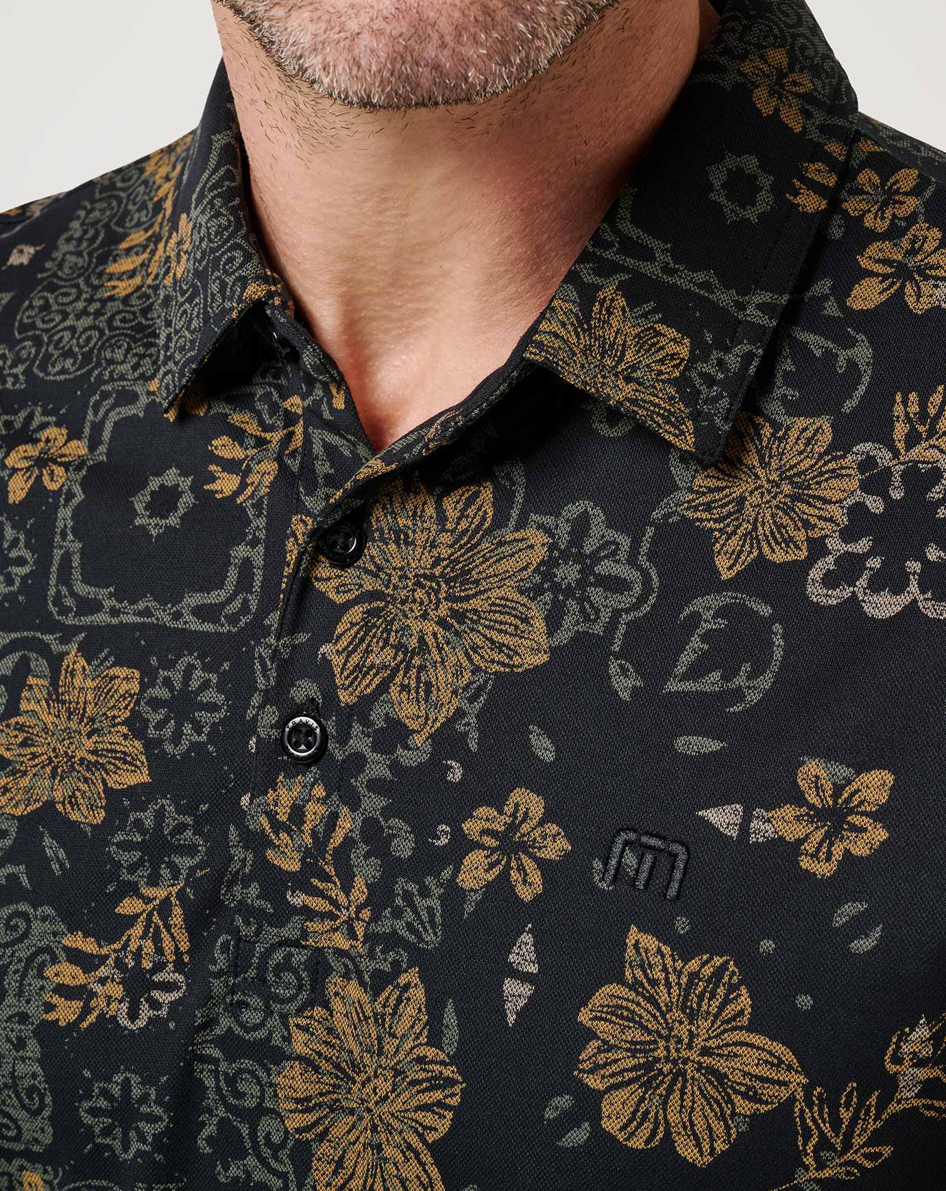 TravisMathew Speaking My Language Polo - Black