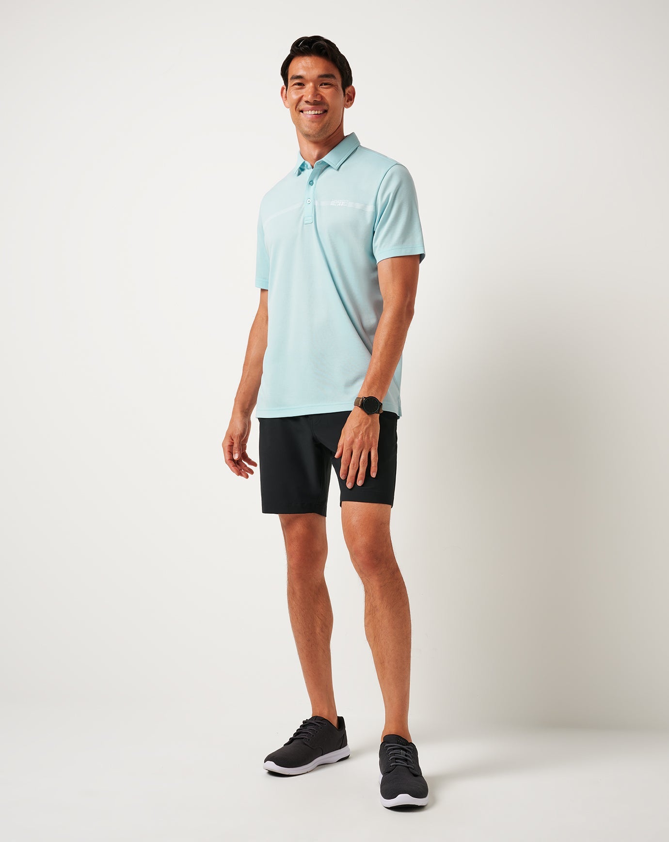 TravisMathew Lake Breeze Polo - Cory Blue