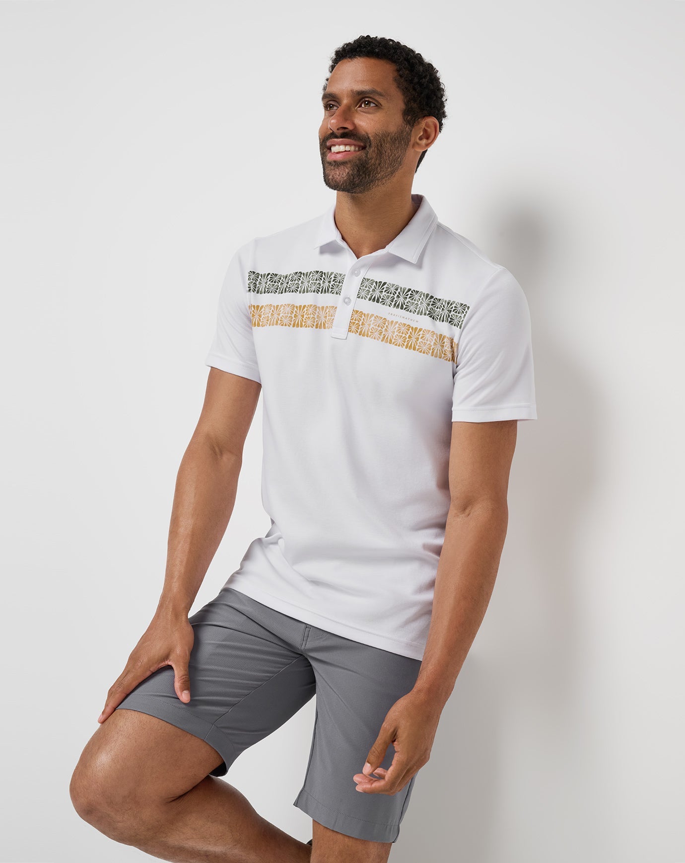 TravisMathew Perfect Memory Polo - White