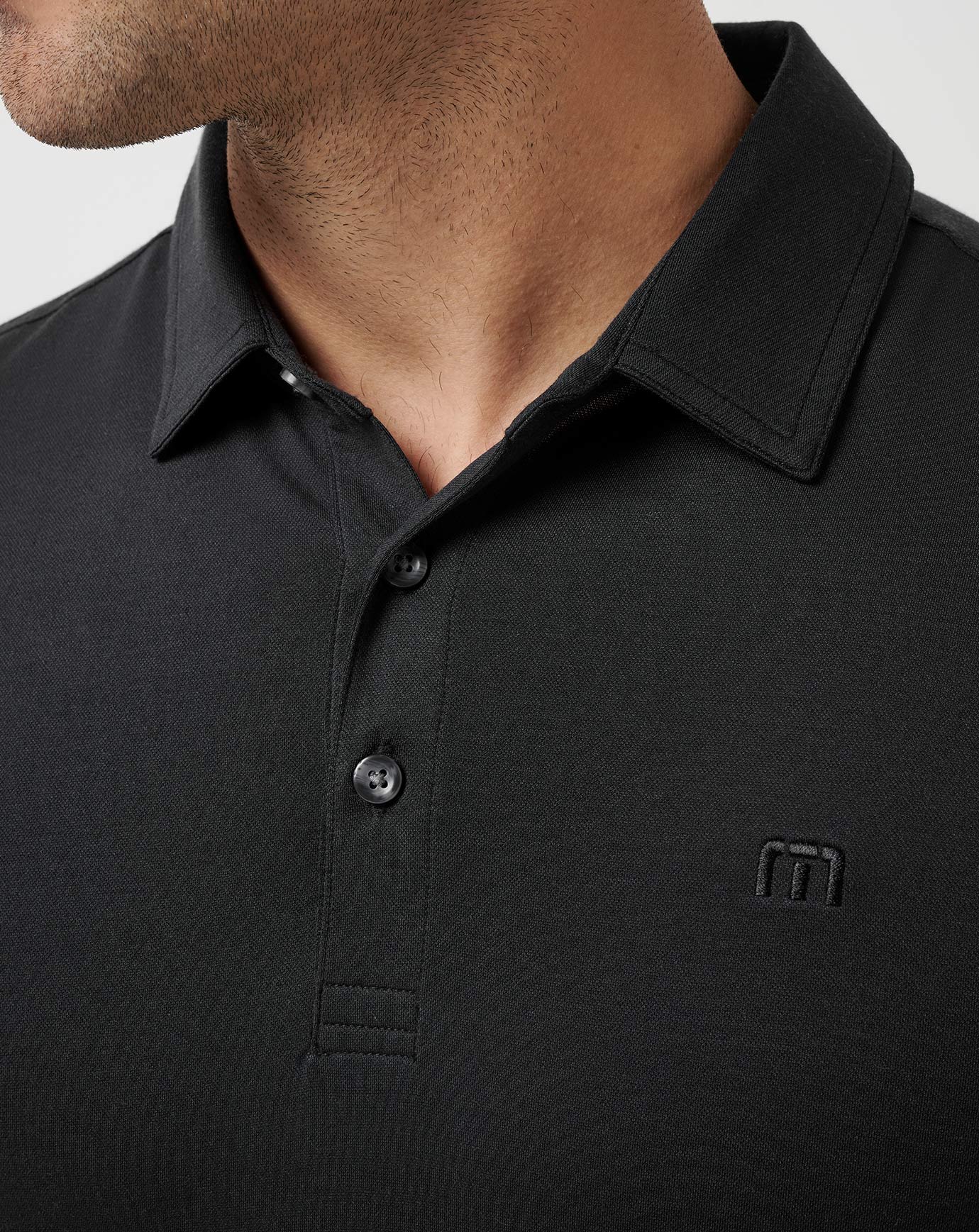 TravisMathew Featherweight Polo - Black