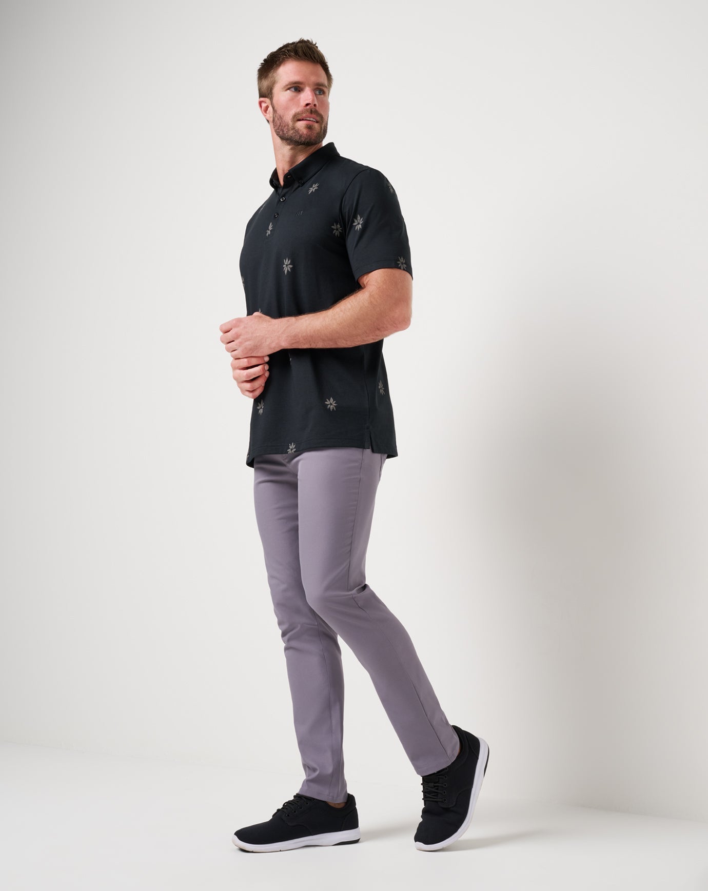 TravisMathew Rome Around Polo - Black