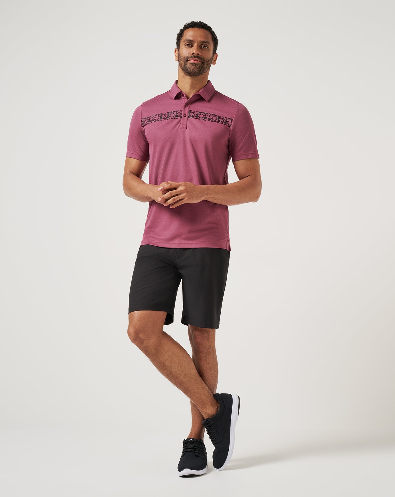 TravisMathew Bungee Jump Polo - Damson