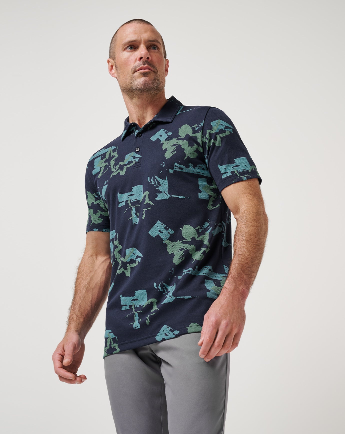 TravisMathew Favorite Hello Polo - Total Eclipse