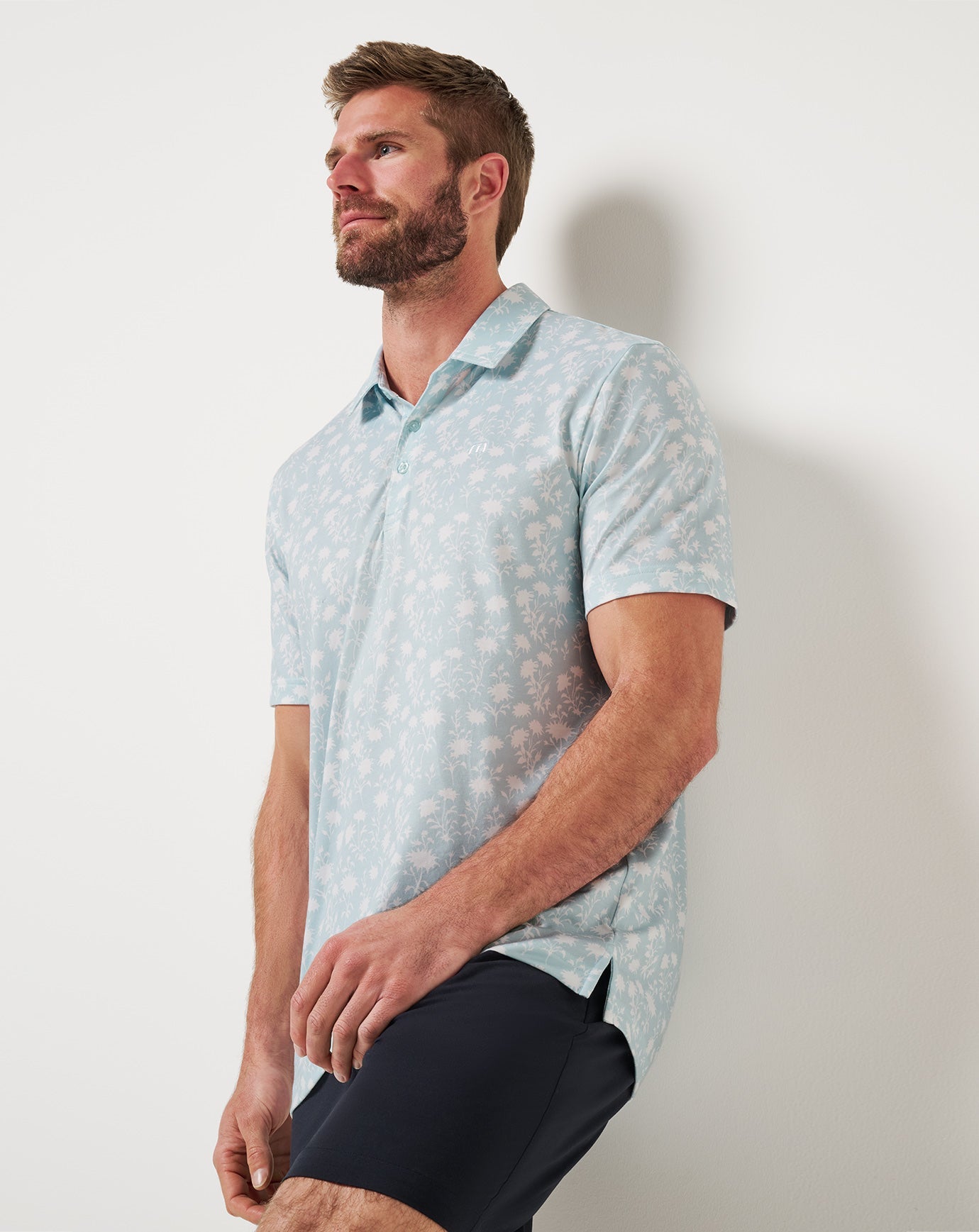 TravisMathew Featherweight Cove Polo - Azzurro