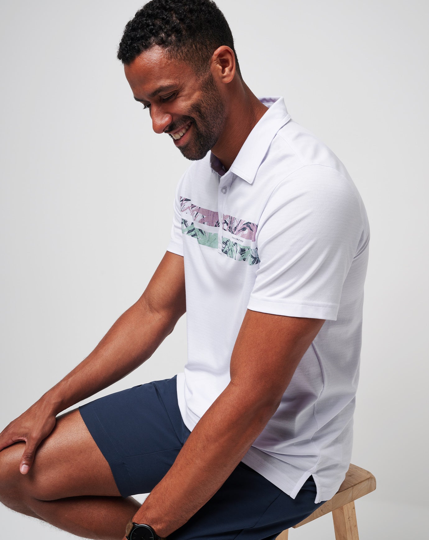 TravisMathew Sand Shaker Polo - White