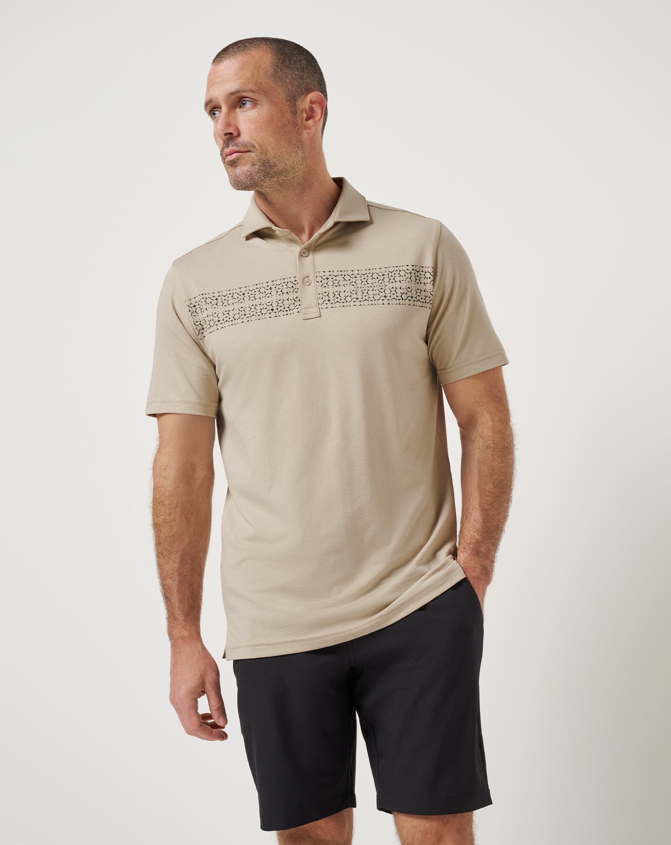 TravisMathew Flower Market Polo - Island Fossil