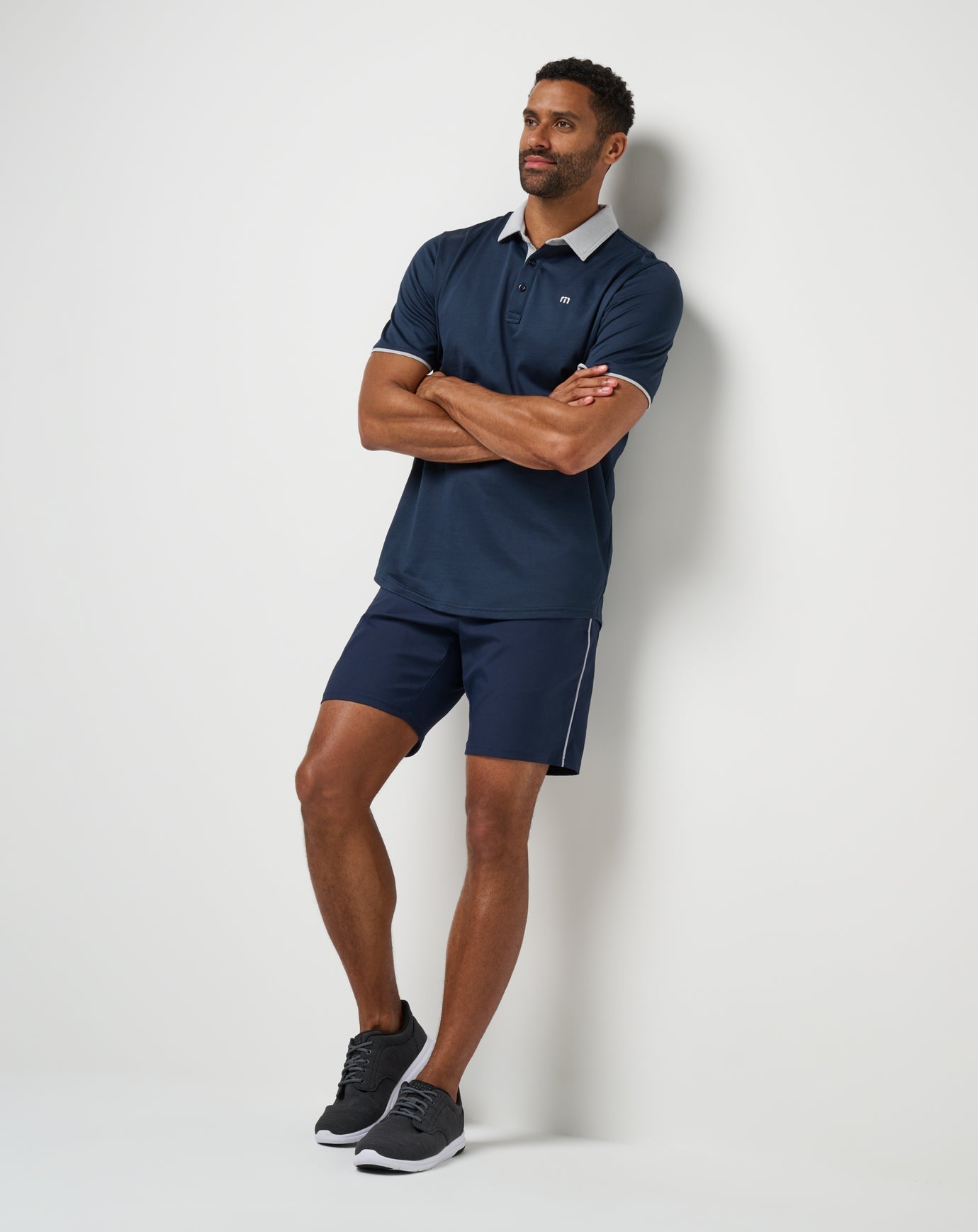 TravisMathew Home Game Polo - Total Eclipse