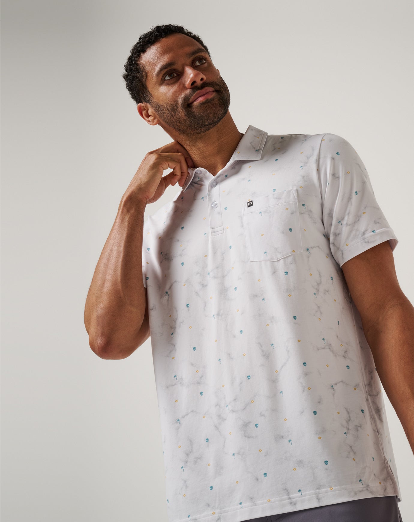 TravisMathew Beach Town Polo - White