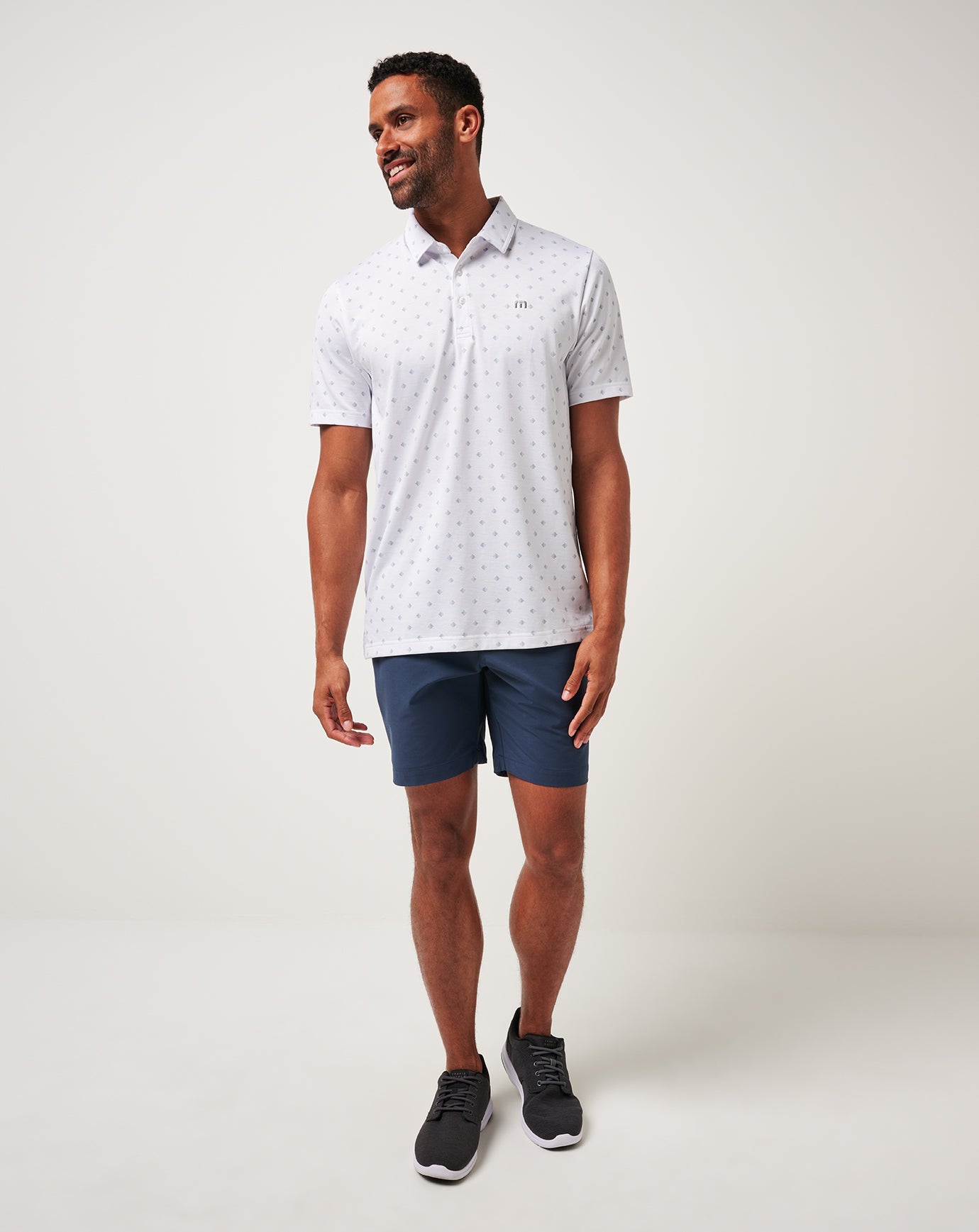 TravisMathew Saturday Night Stay Polo - White