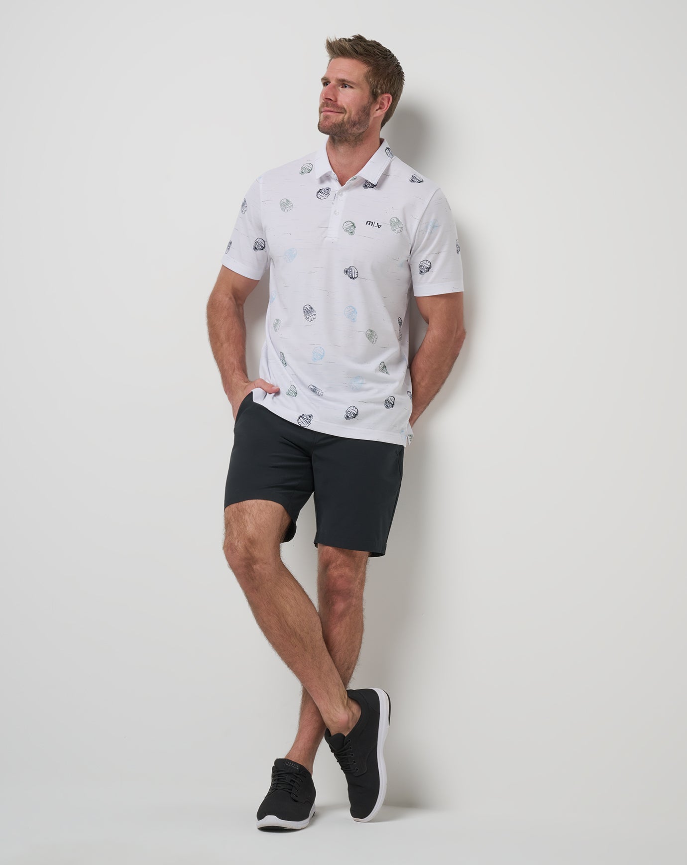 TravisMathew Mitts Off Polo - White