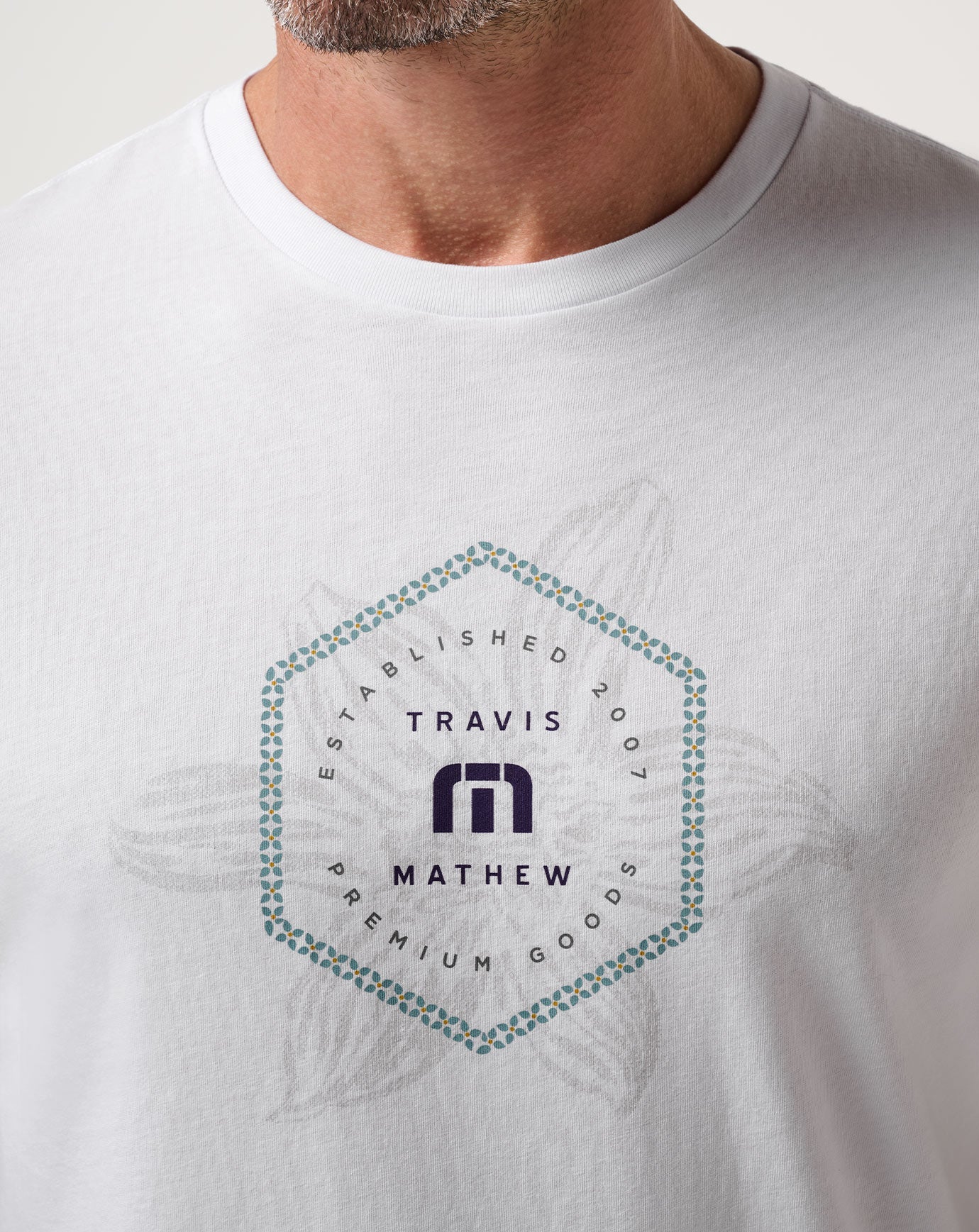 TravisMathew Money Talks Tee - White