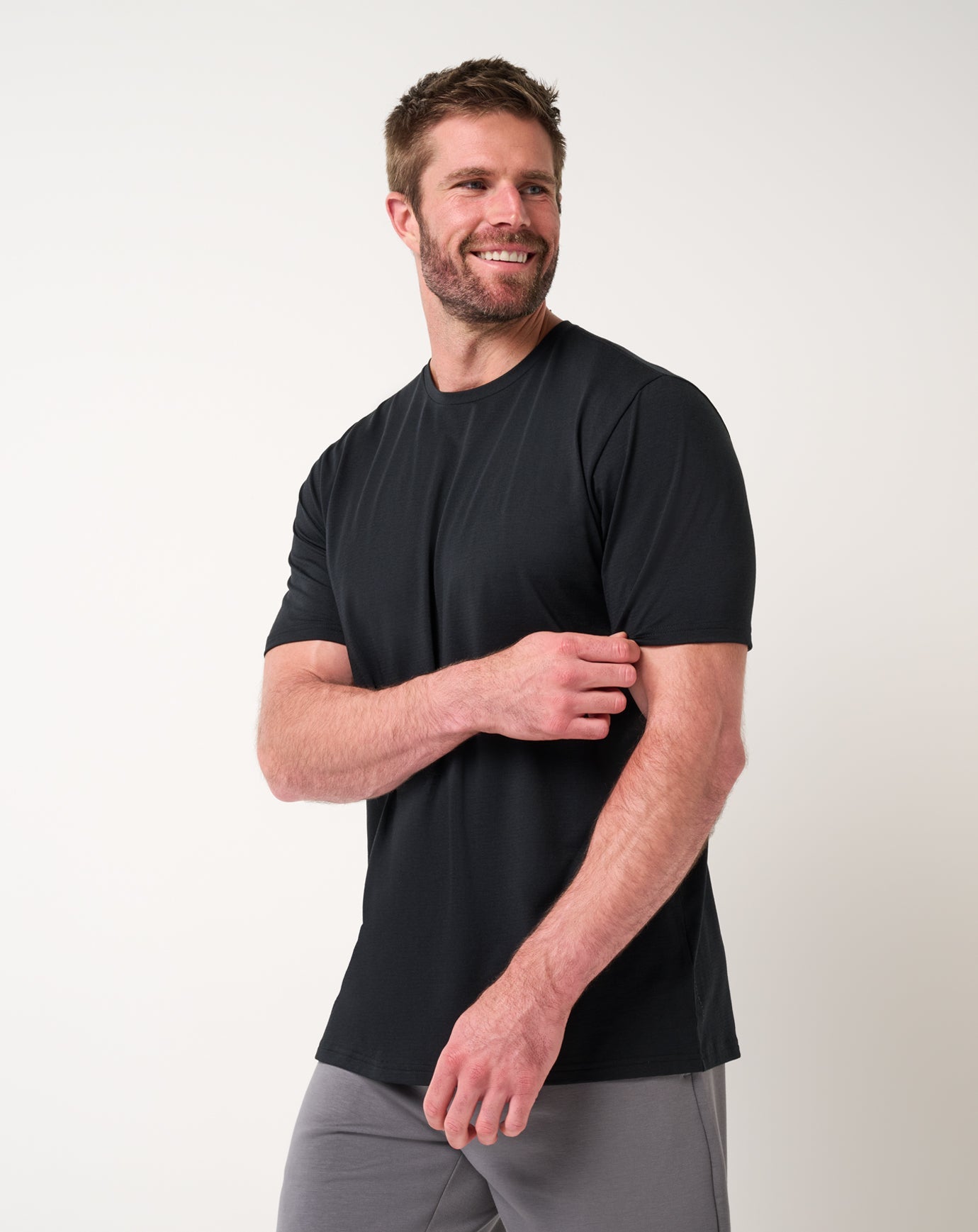 TravisMathew Performance Jersey Tee - Black