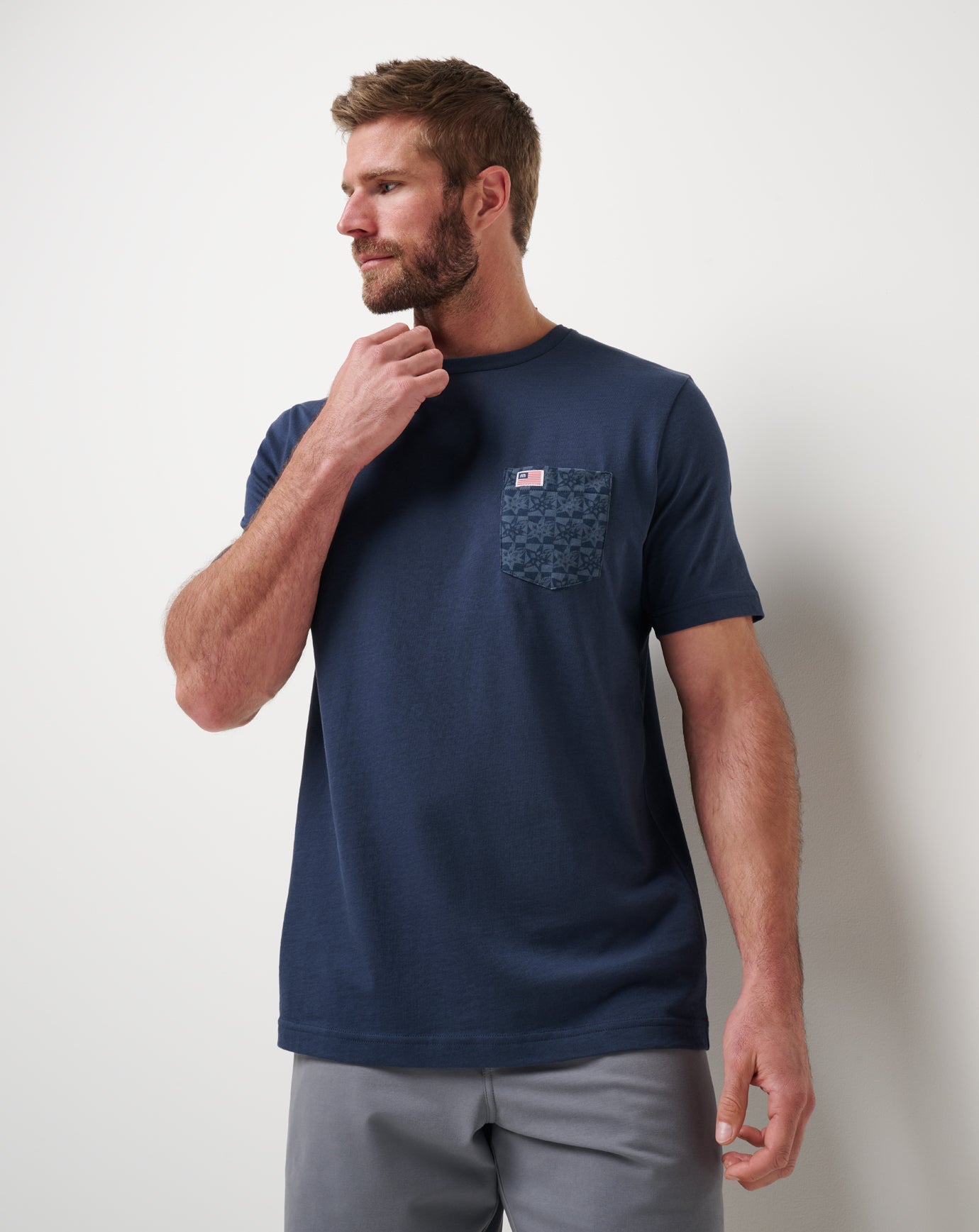 TravisMathew Good Ol Days Tee - Total Eclipse