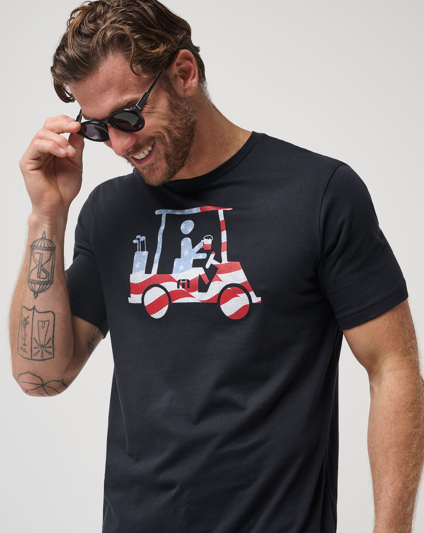 TravisMathew Five K Day Tee - Black