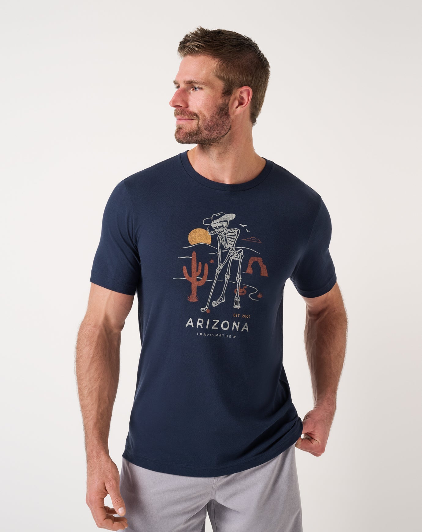 TravisMathew Sunglasses Inside Tee - Total Eclipse