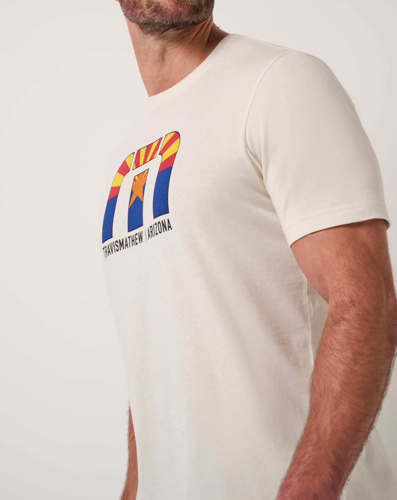TravisMathew Desert Man 2.0 Tee - Birch