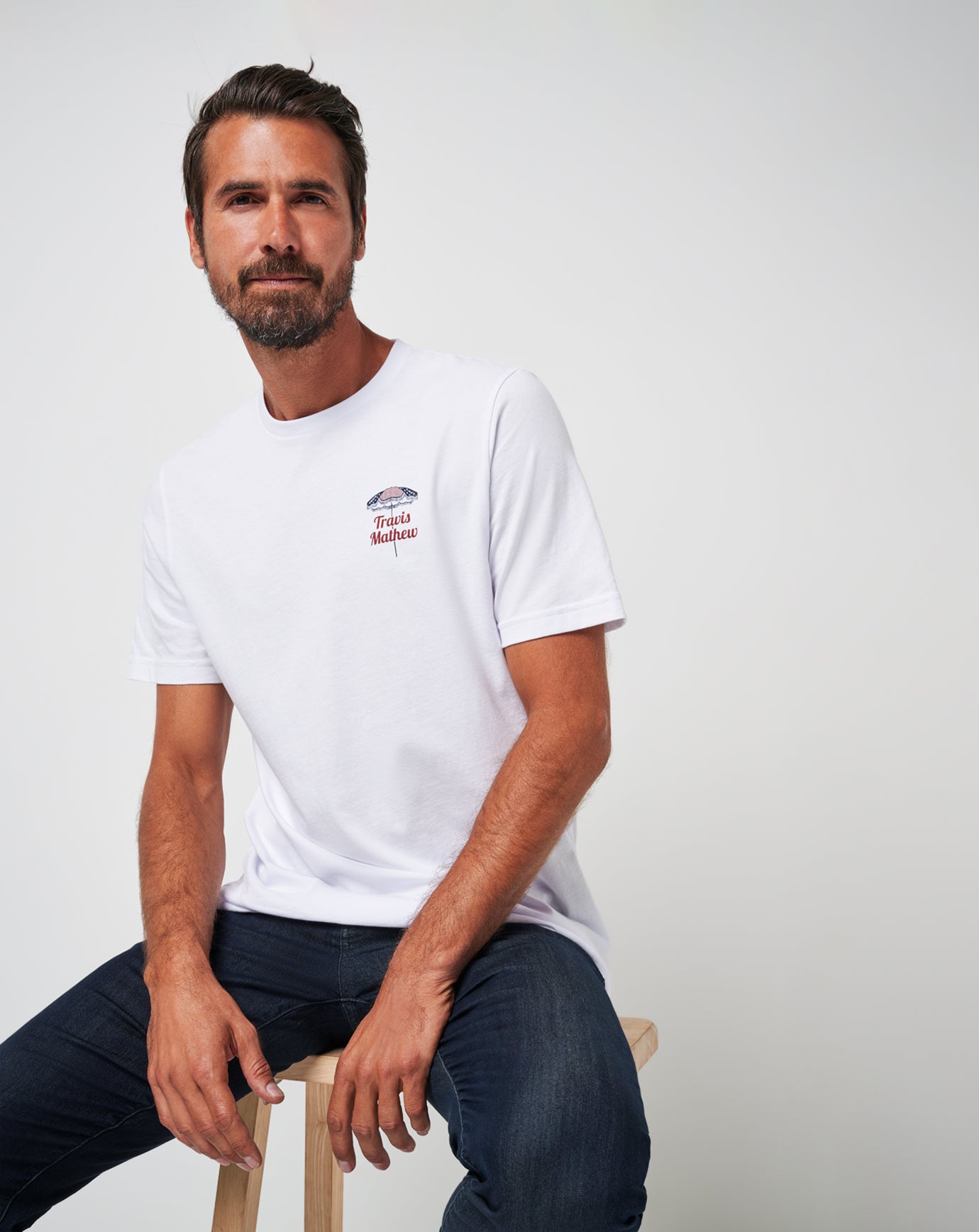 TravisMathew Born On The Fourth Tee - White