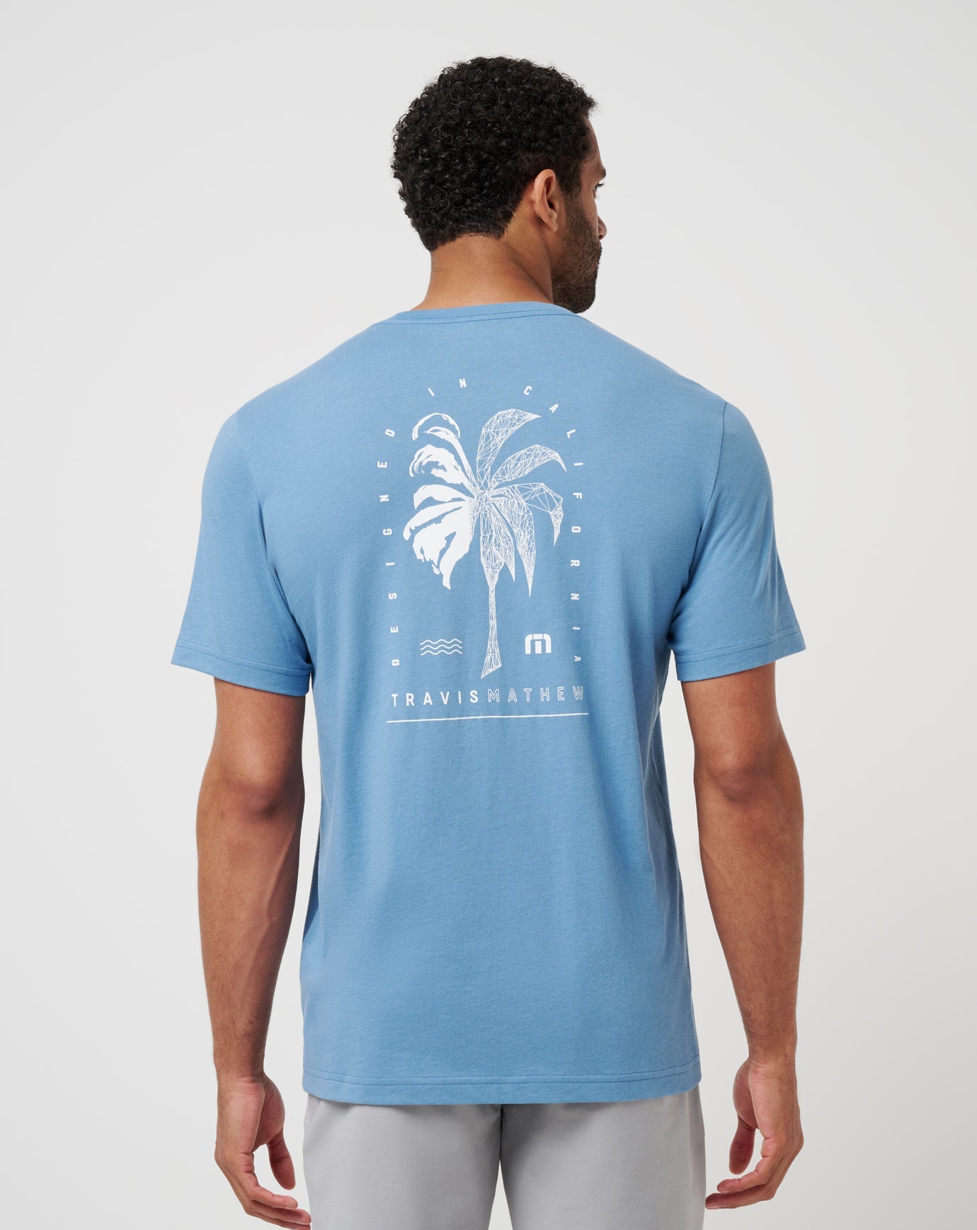 TravisMathew Palm Grass Tee - Coronet