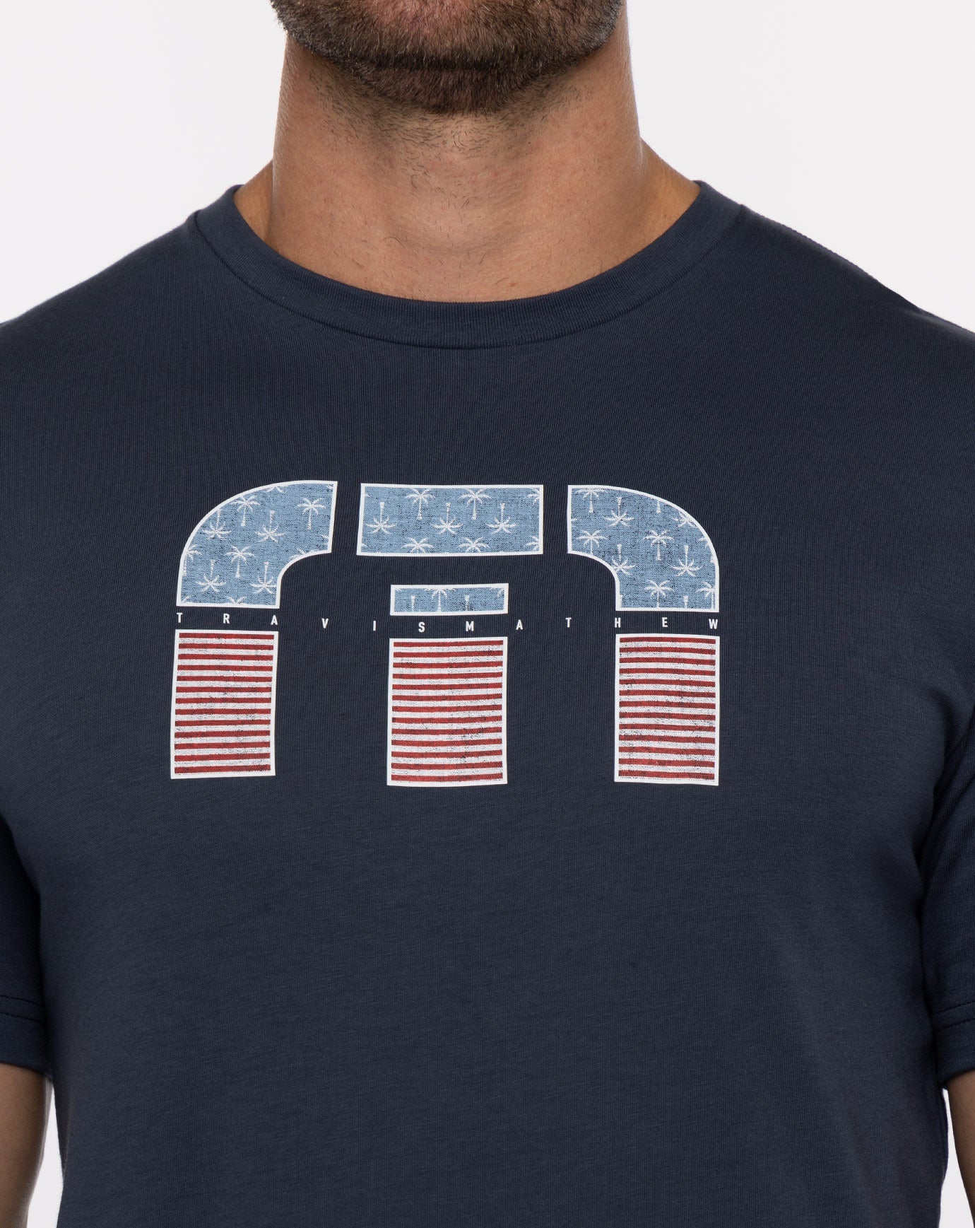 TravisMathew Solar Flare Tee - Blue Nights