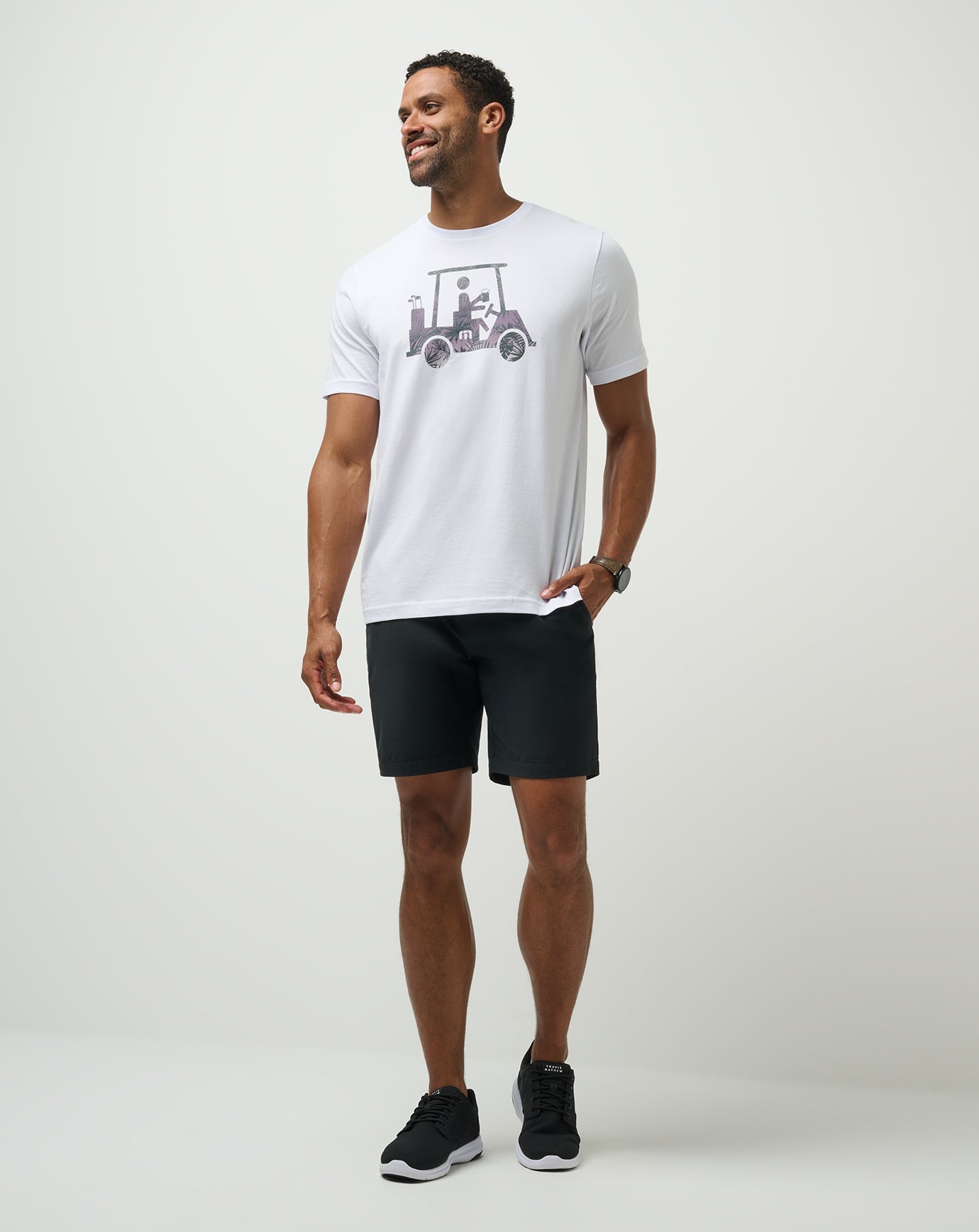 TravisMathew Catch And Release Tee - White