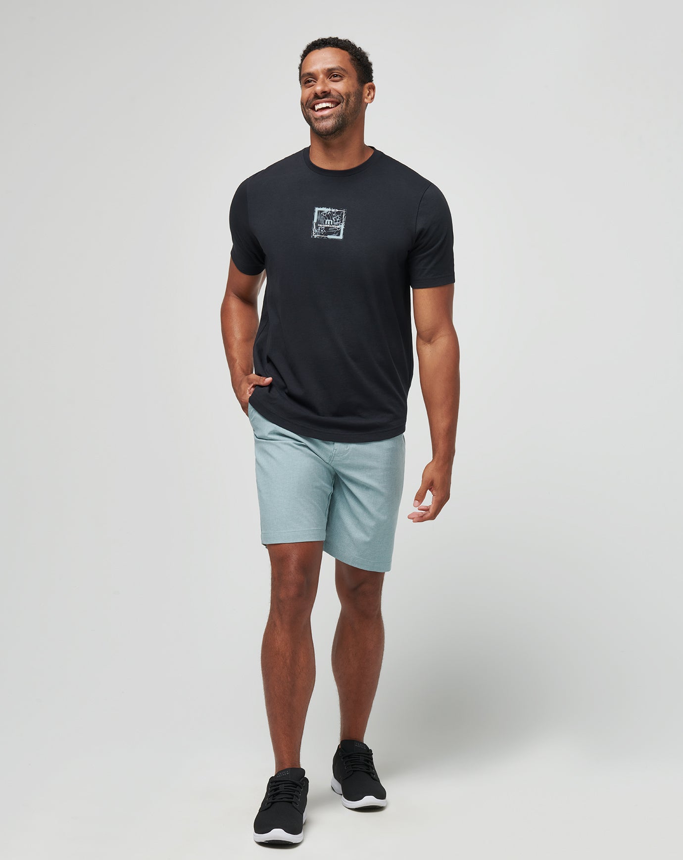 TravisMathew Living Aloha Tee - Black