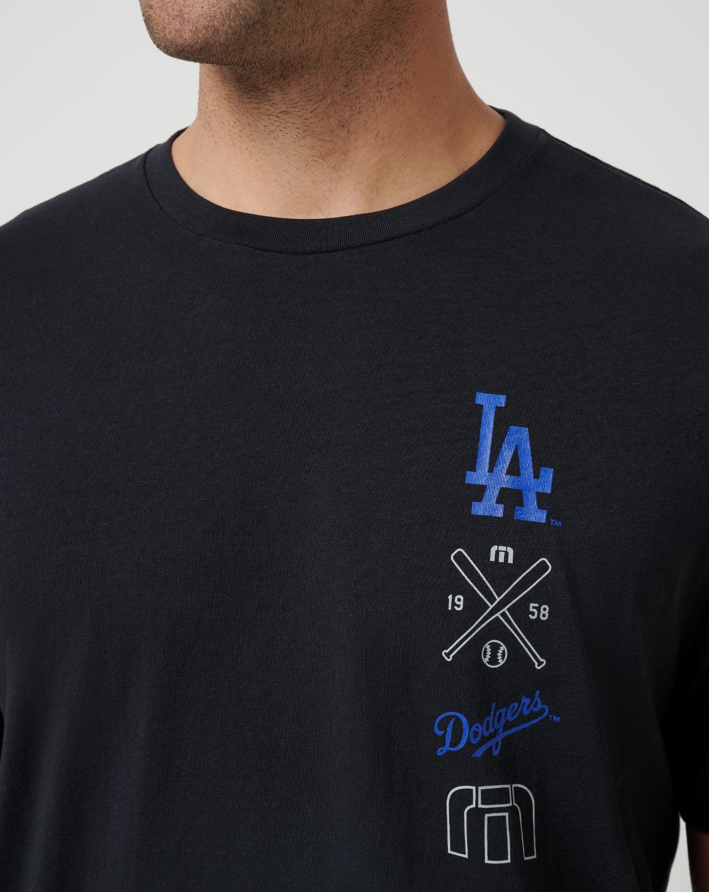 TravisMathew Los Angeles Dodgers Sunset Slam 2.0 Tee - Black