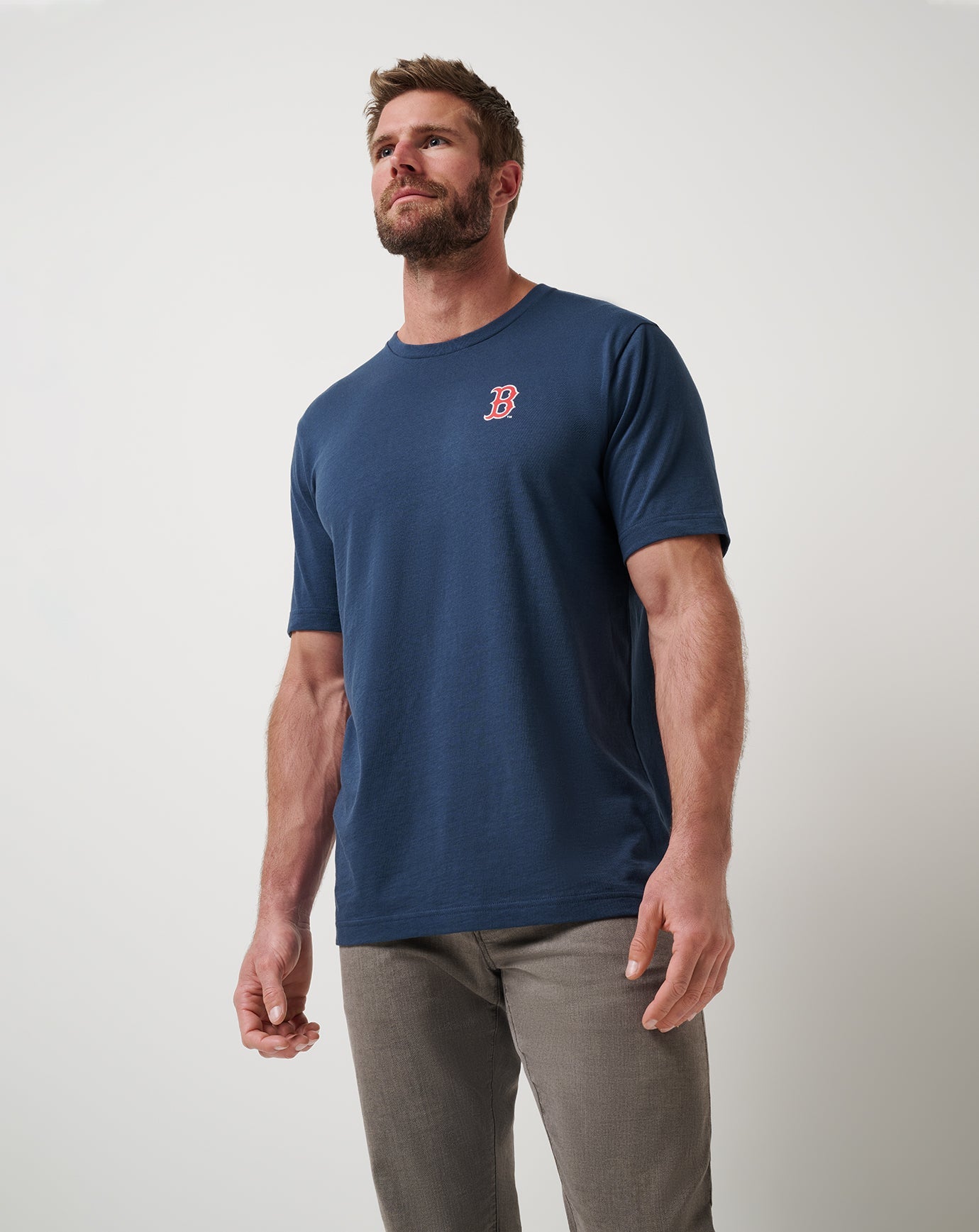 TravisMathew Boston Red Sox Friendly Rivalry Tee - Navy