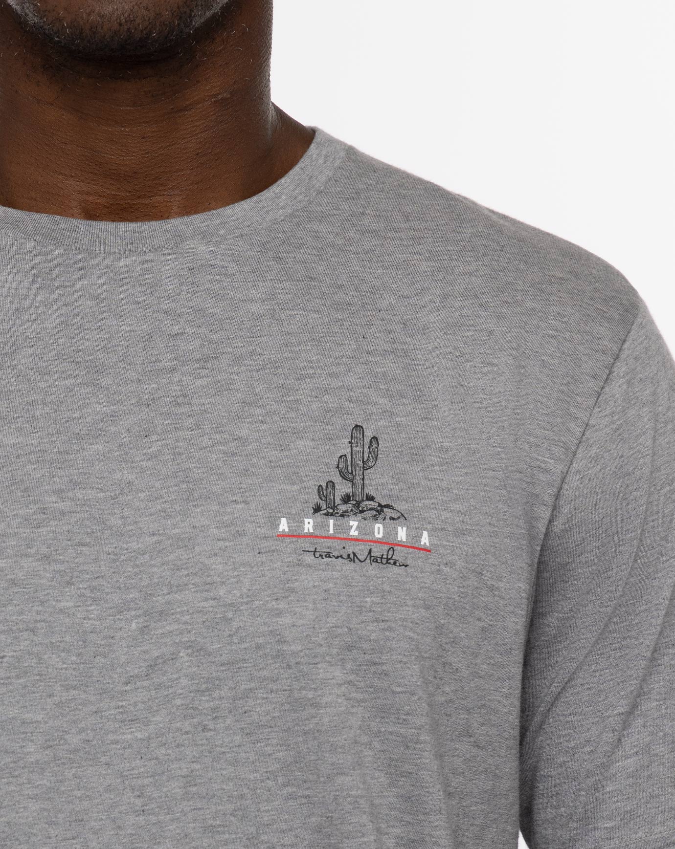 TravisMathew Bell Rock Tee - Heather Grey