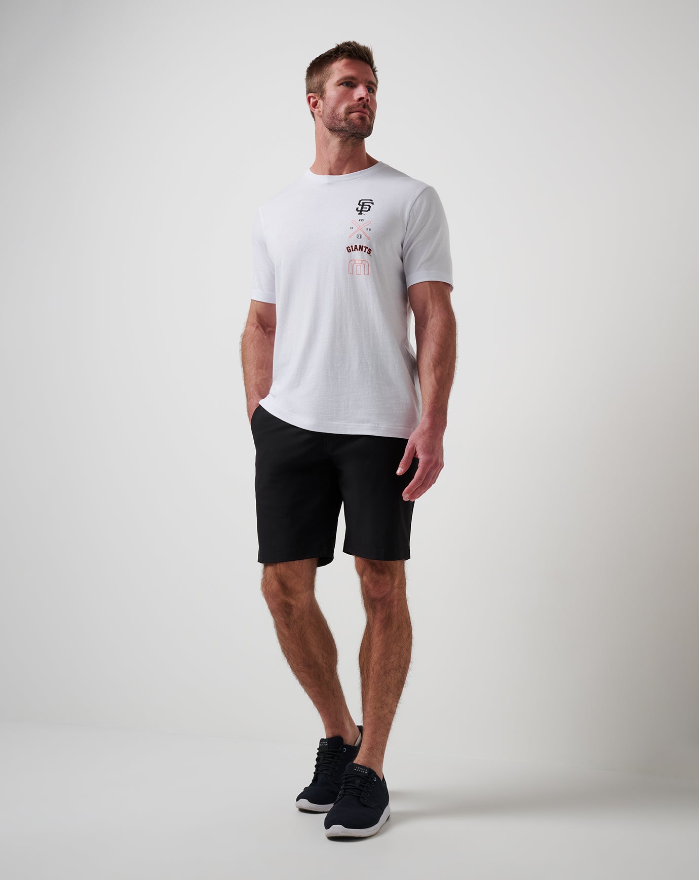 TravisMathew San Francisco Giants Sunset Slam 2.0 Tee - White