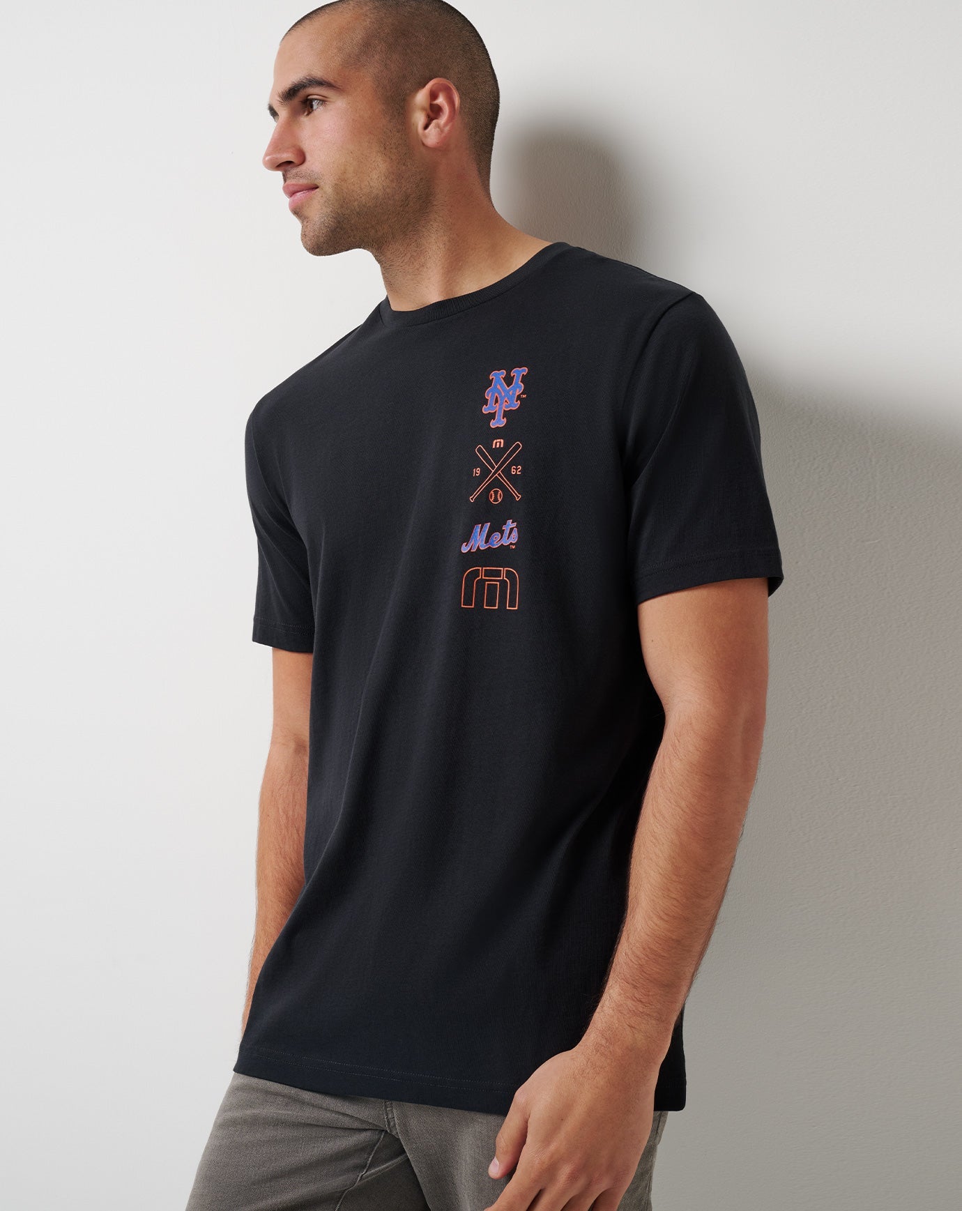 TravisMathew New York Mets Sunset Slam 2.0 Tee - Black