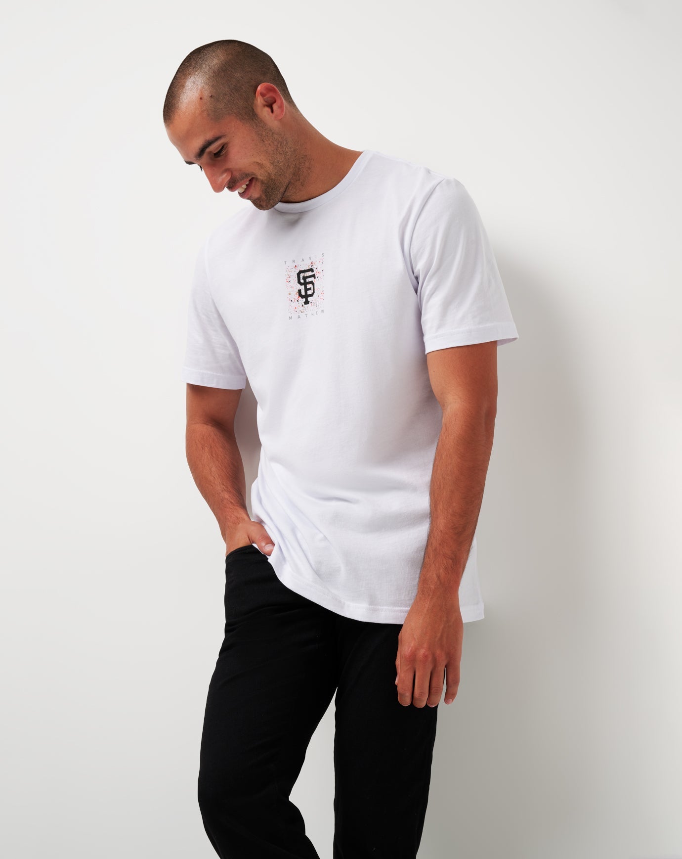 TravisMathew San Francisco Giants In The Dugout Tee - White