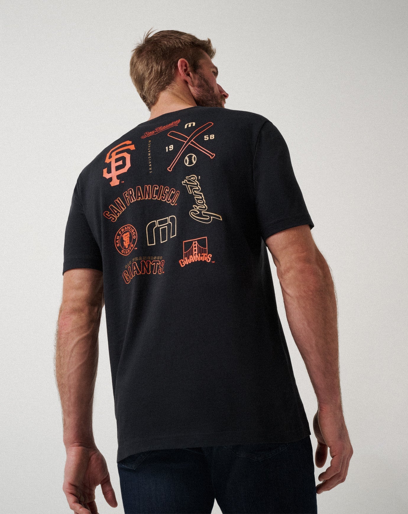 TravisMathew San Francisco Giants Friendly Rivalry Tee - Black