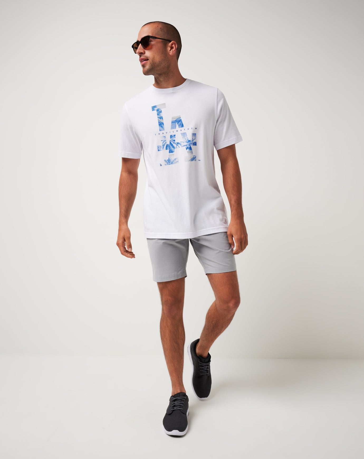 TravisMathew Los Angeles Dodgers Bleacher Breeze Tee - White