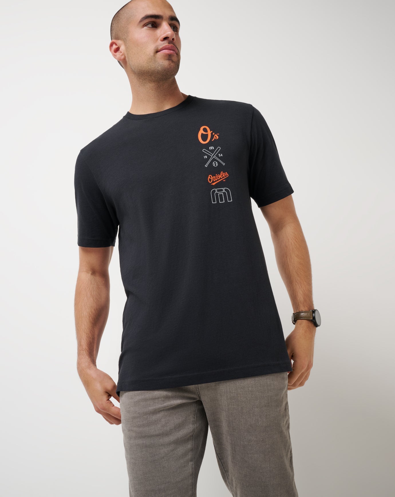 TravisMathew Baltimore Orioles Sunset Slam 2.0 Tee - Black