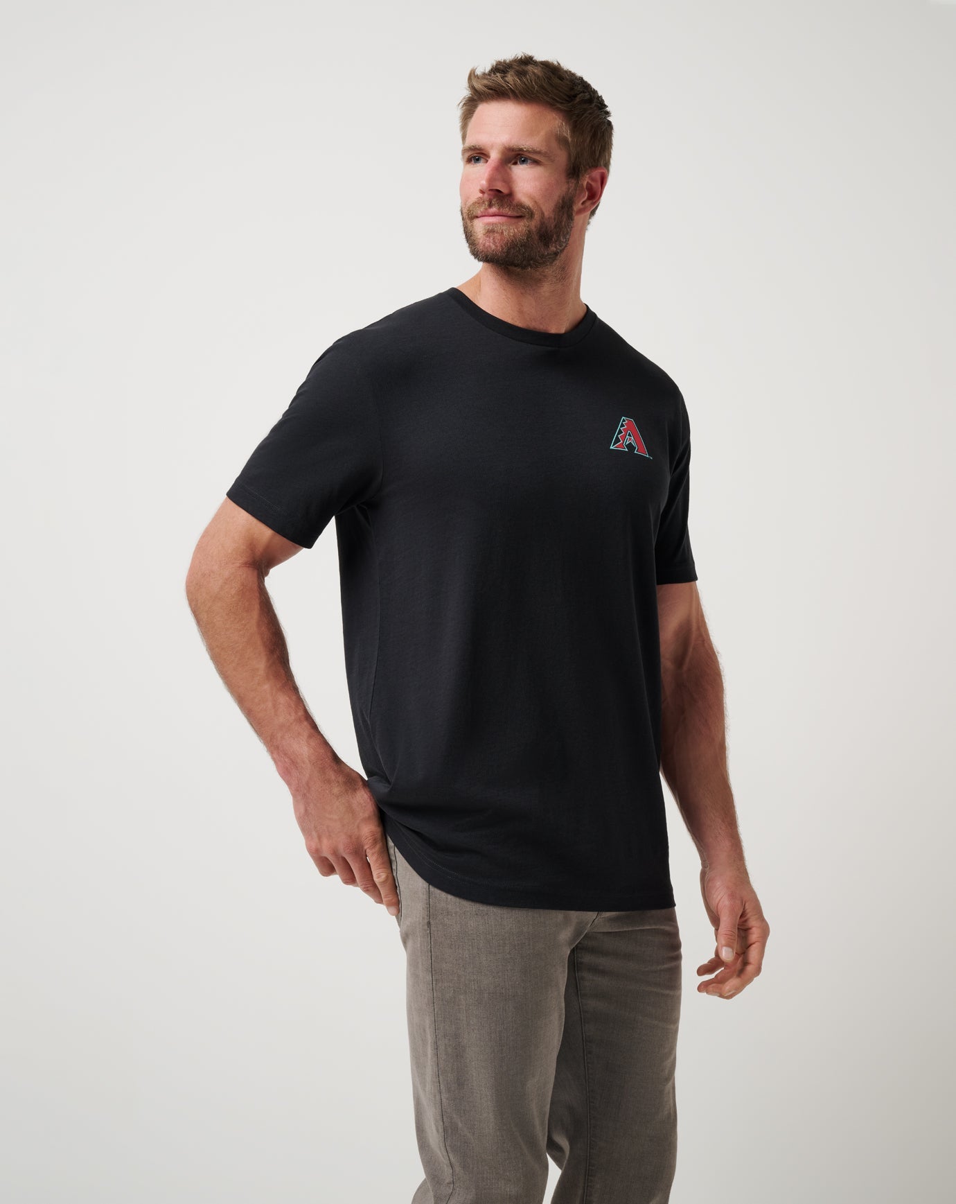 TravisMathew Arizona Diamondbacks Friendly Rivalry Tee - Black
