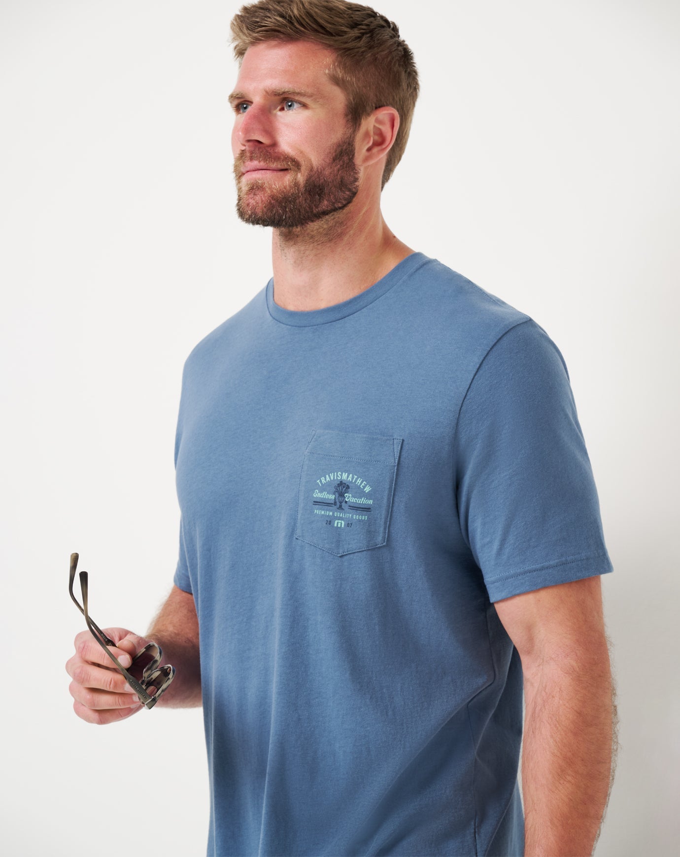 TravisMathew Chianti Tee - Bering Sea