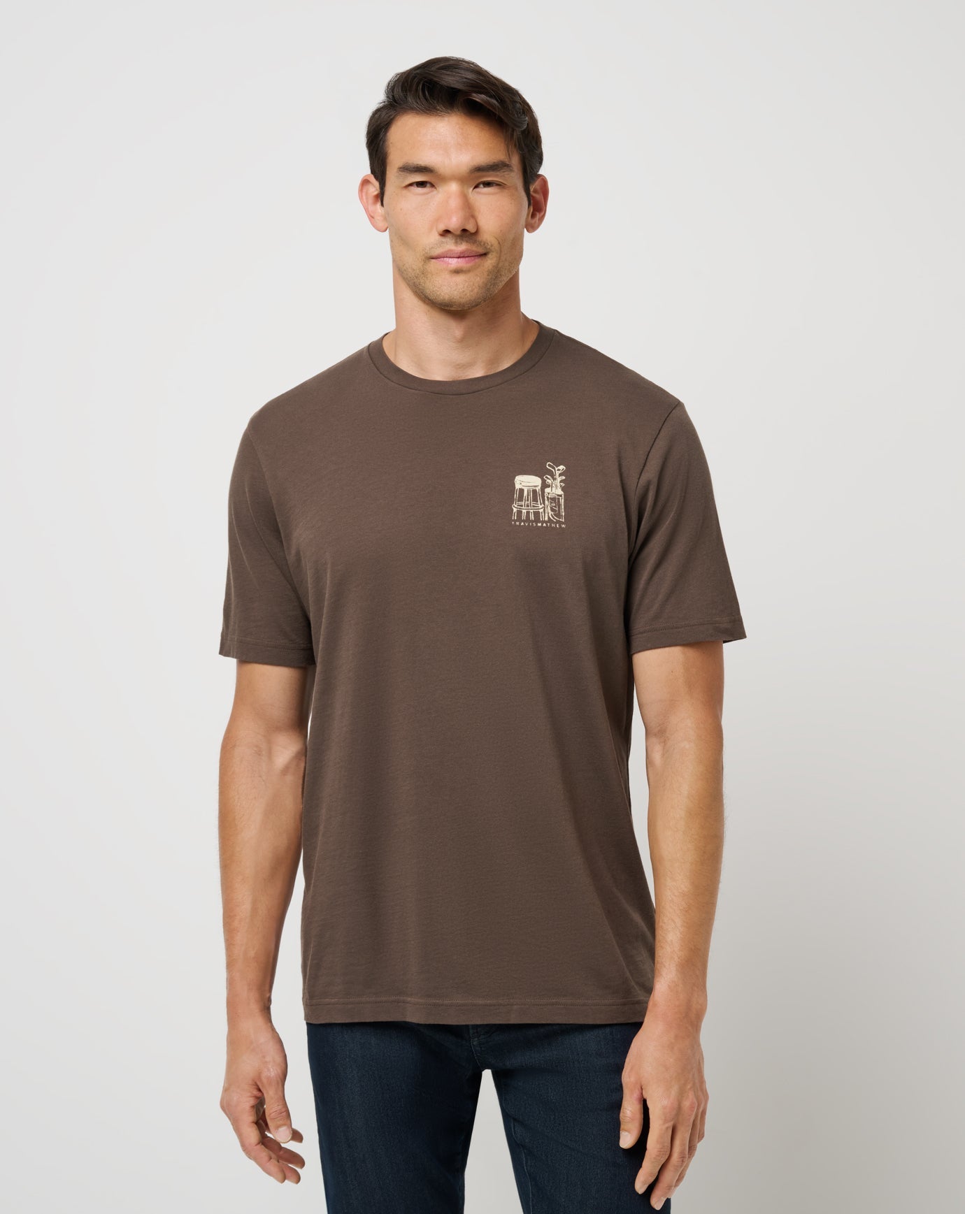TravisMathew Tasting Room Tee - Chocolate