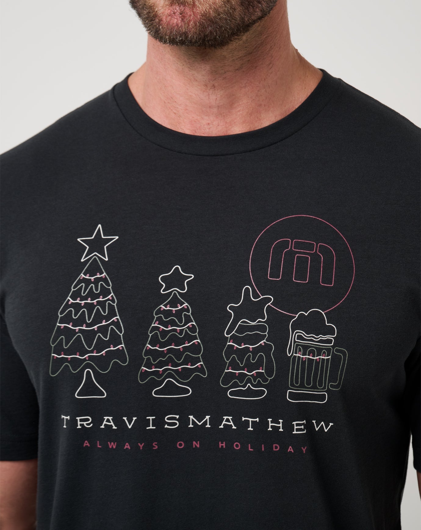 TravisMathew Season Of Giving Tee - Black